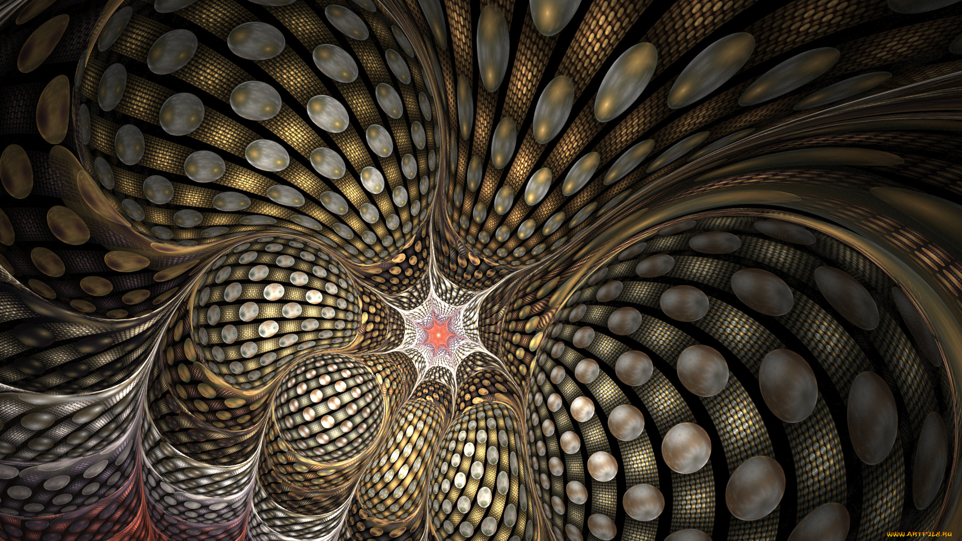 3д, графика, фракталы, , fractal, узор, фон, цвета