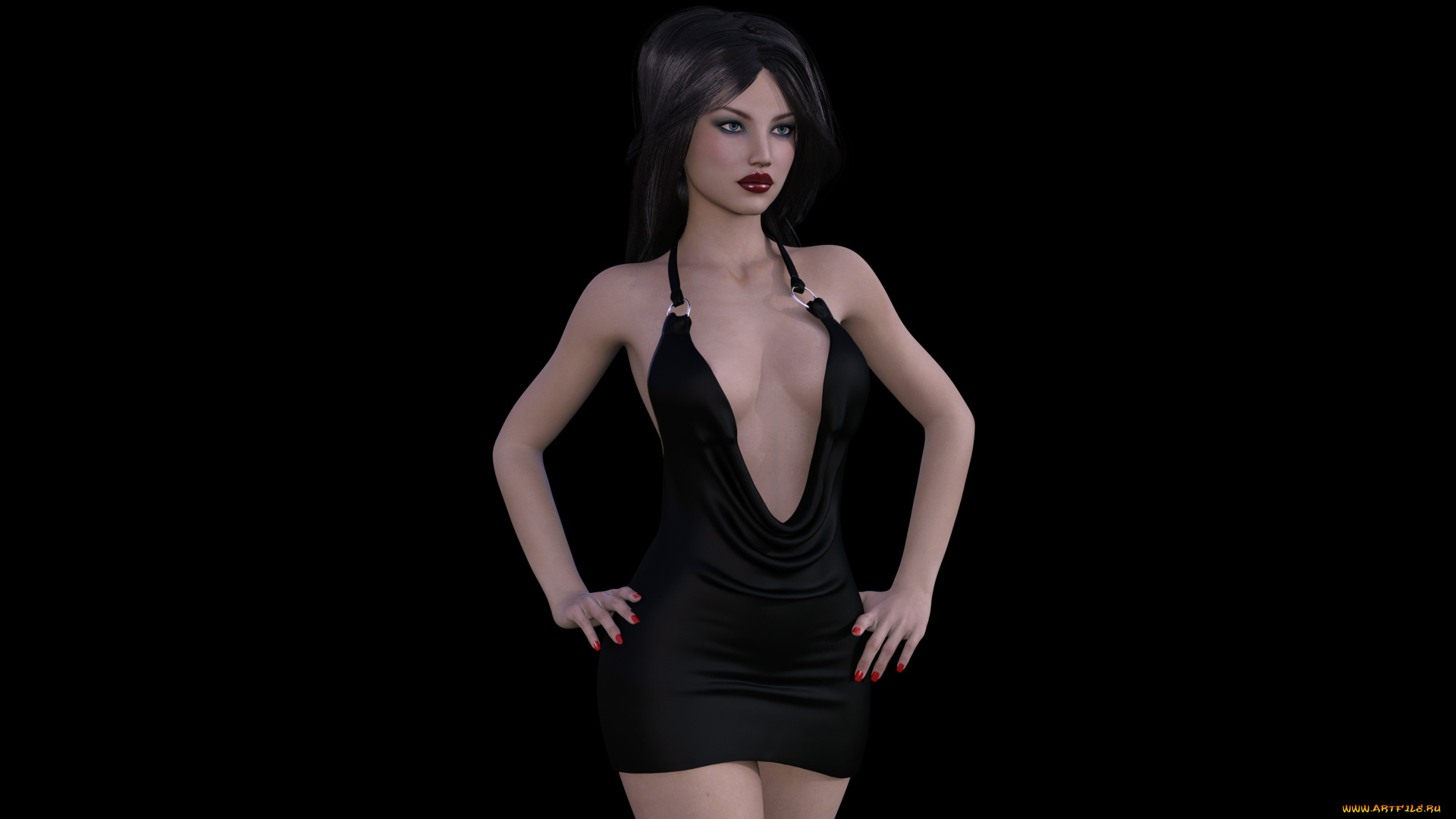 3д, графика, люди, , people, фон, девушка, взгляд