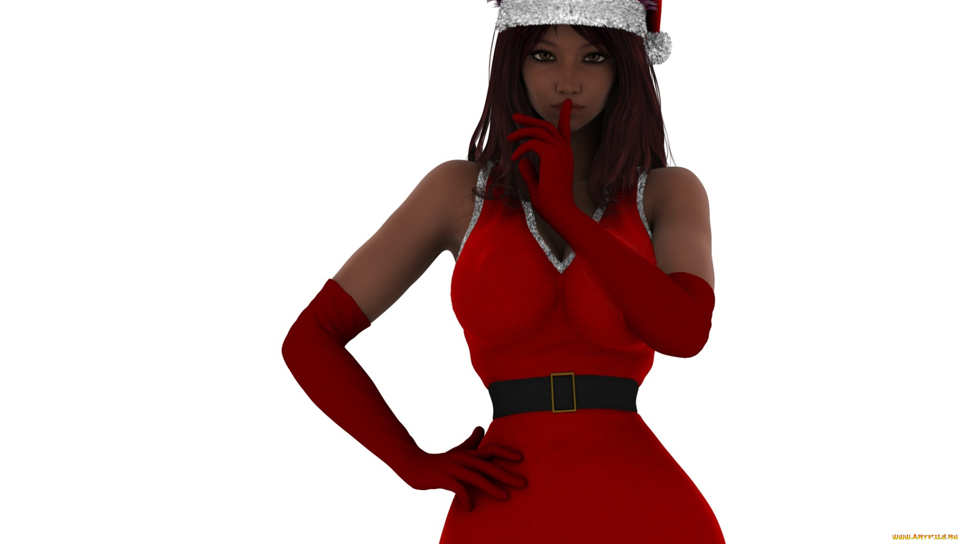 3д, графика, праздники, , holidays, фон, взгляд, девушка