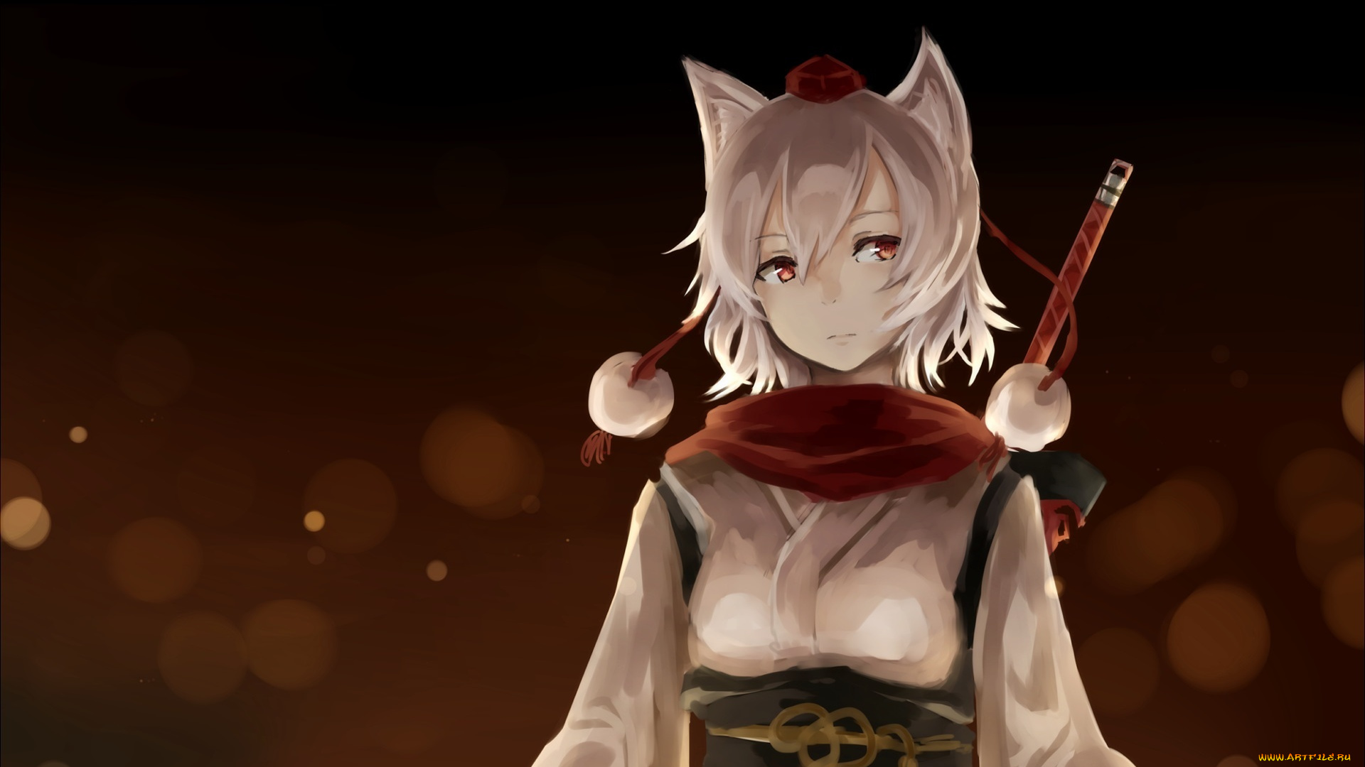 аниме, touhou, inubashiri, momiji, kamiya, suzume