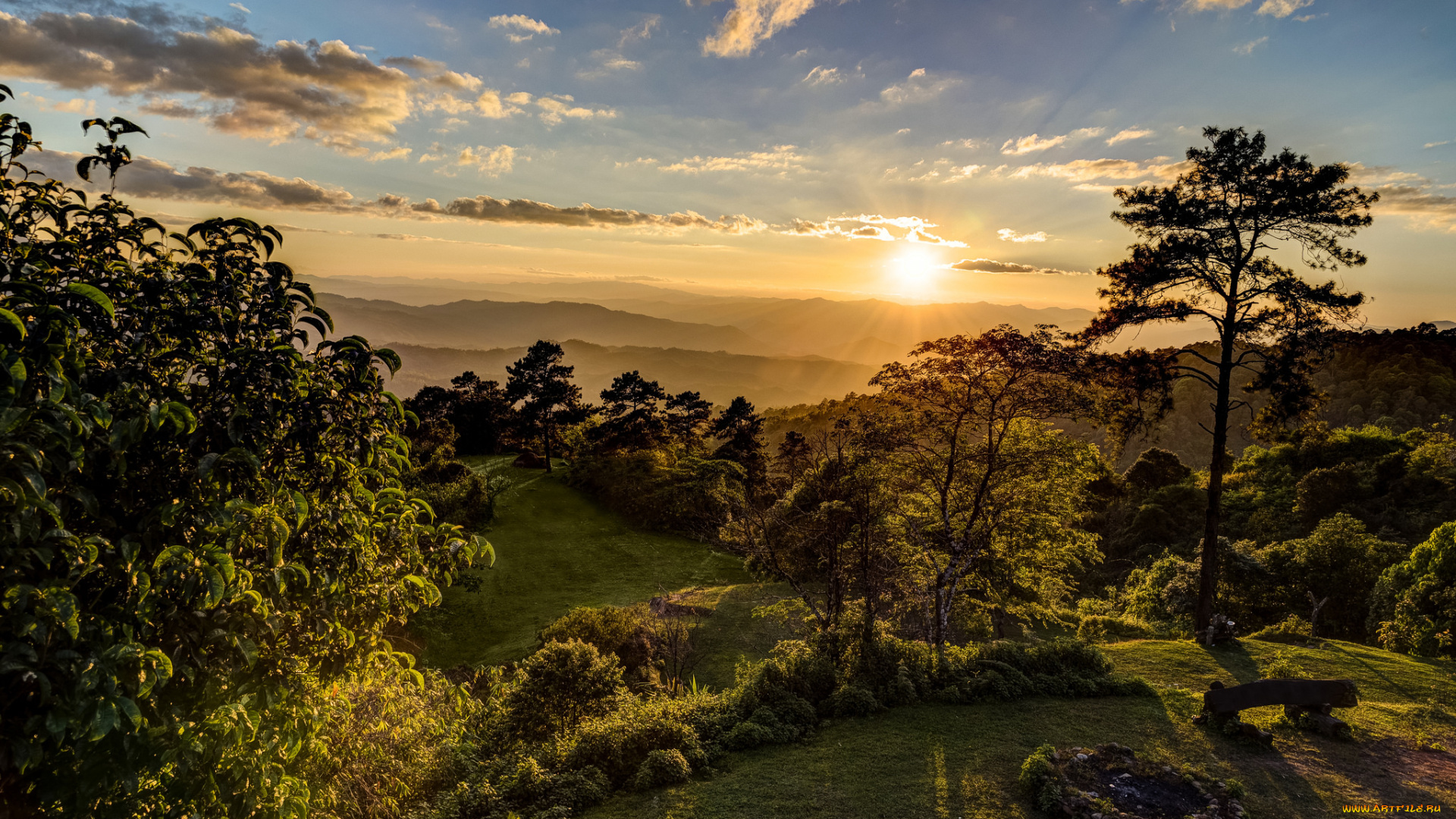 природа, восходы, закаты, рассвет