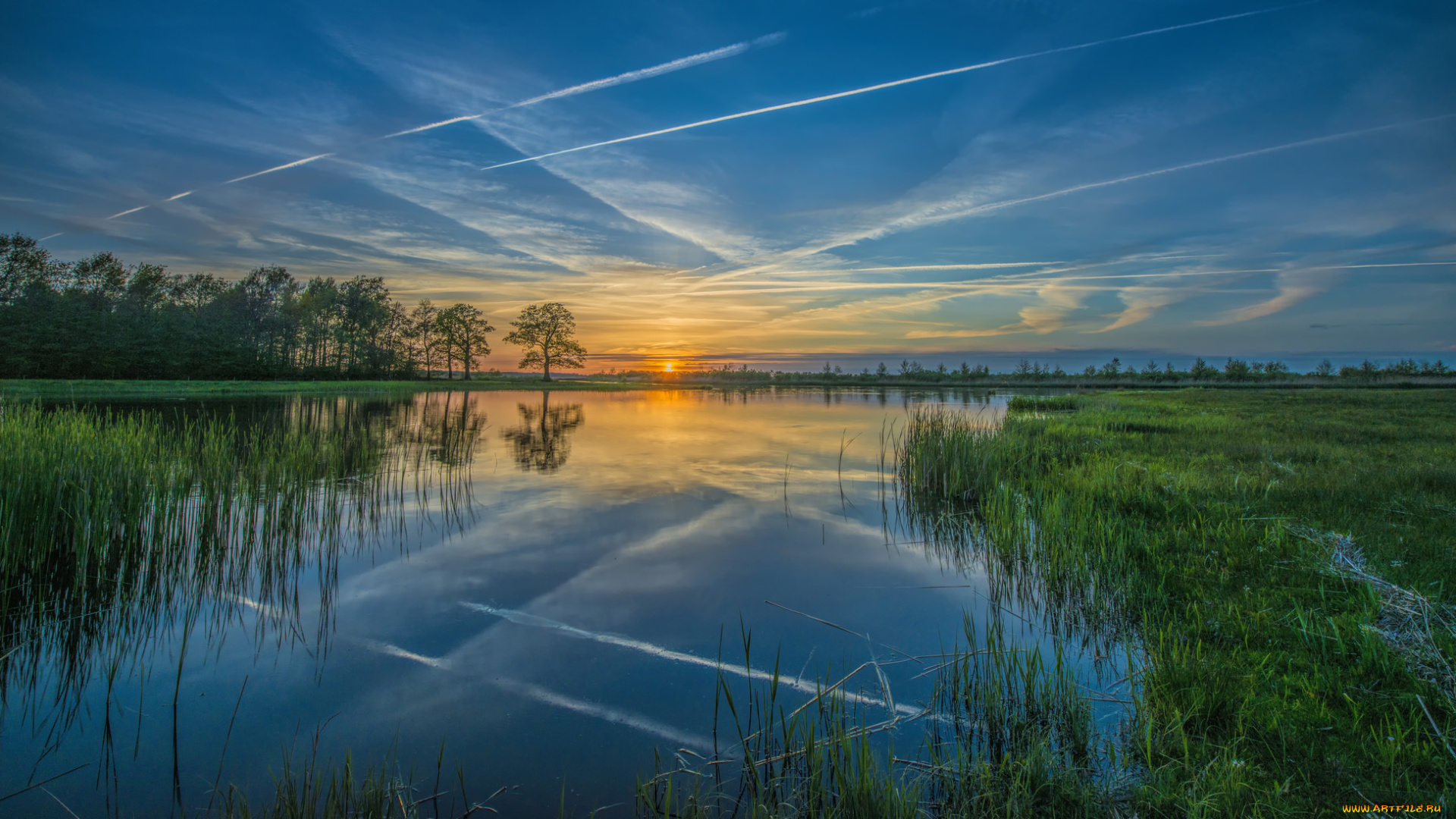 природа, восходы, закаты, рассвет