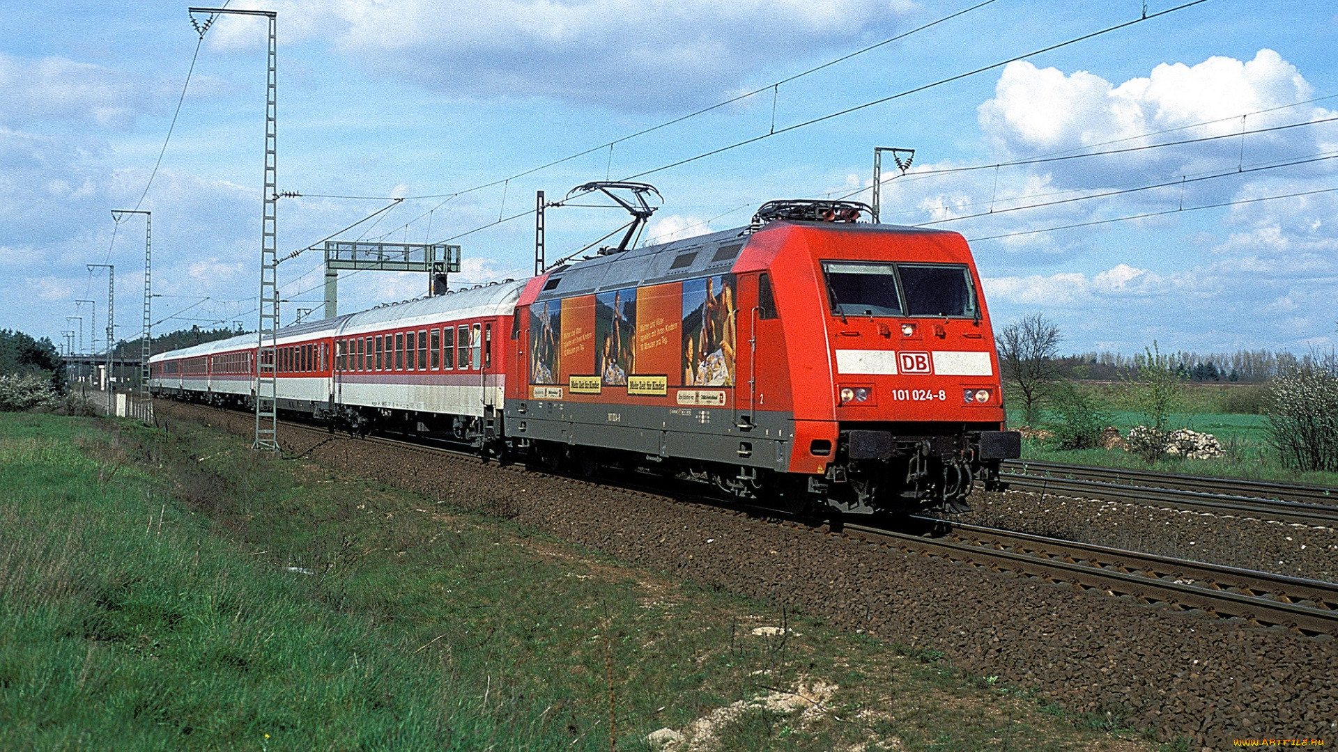 техника, электровозы, локомотив, рельсы, дорога, железная, состав