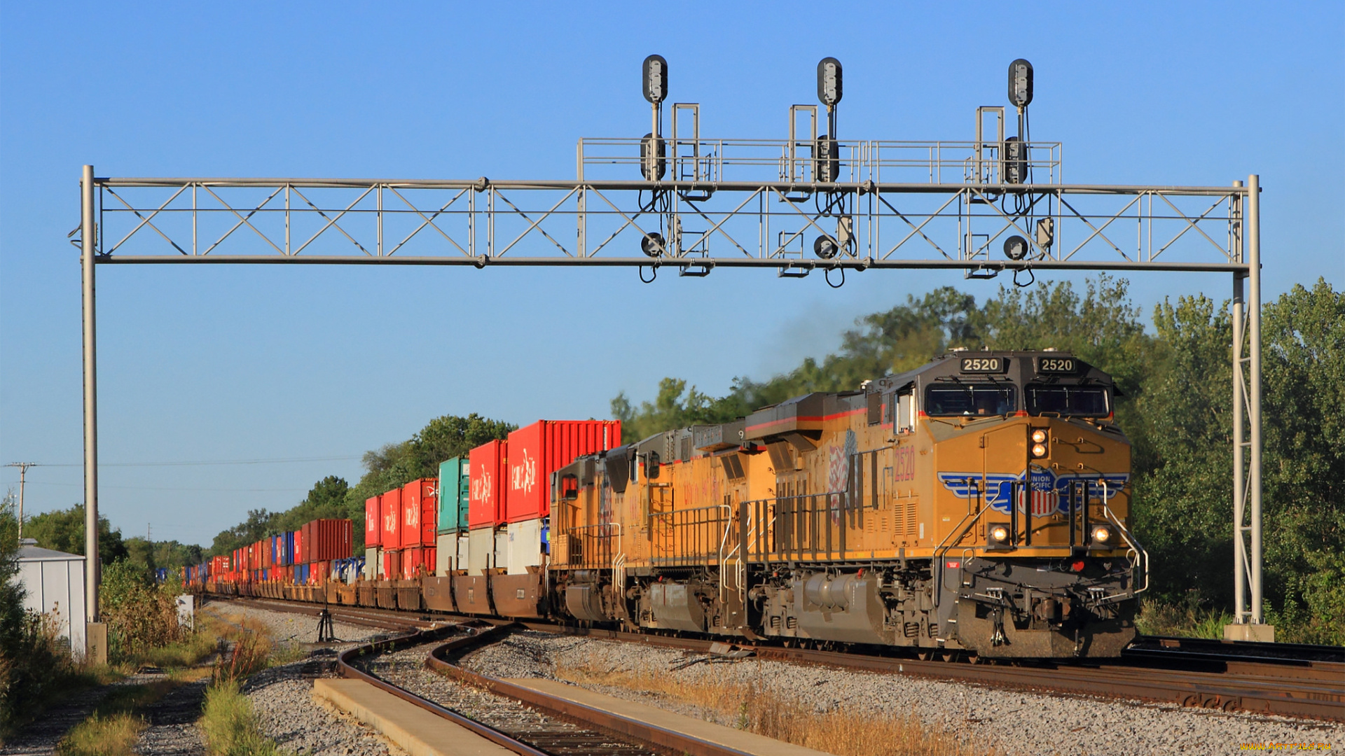 техника, поезда, локомотив, рельсы, дорога, железная, состав