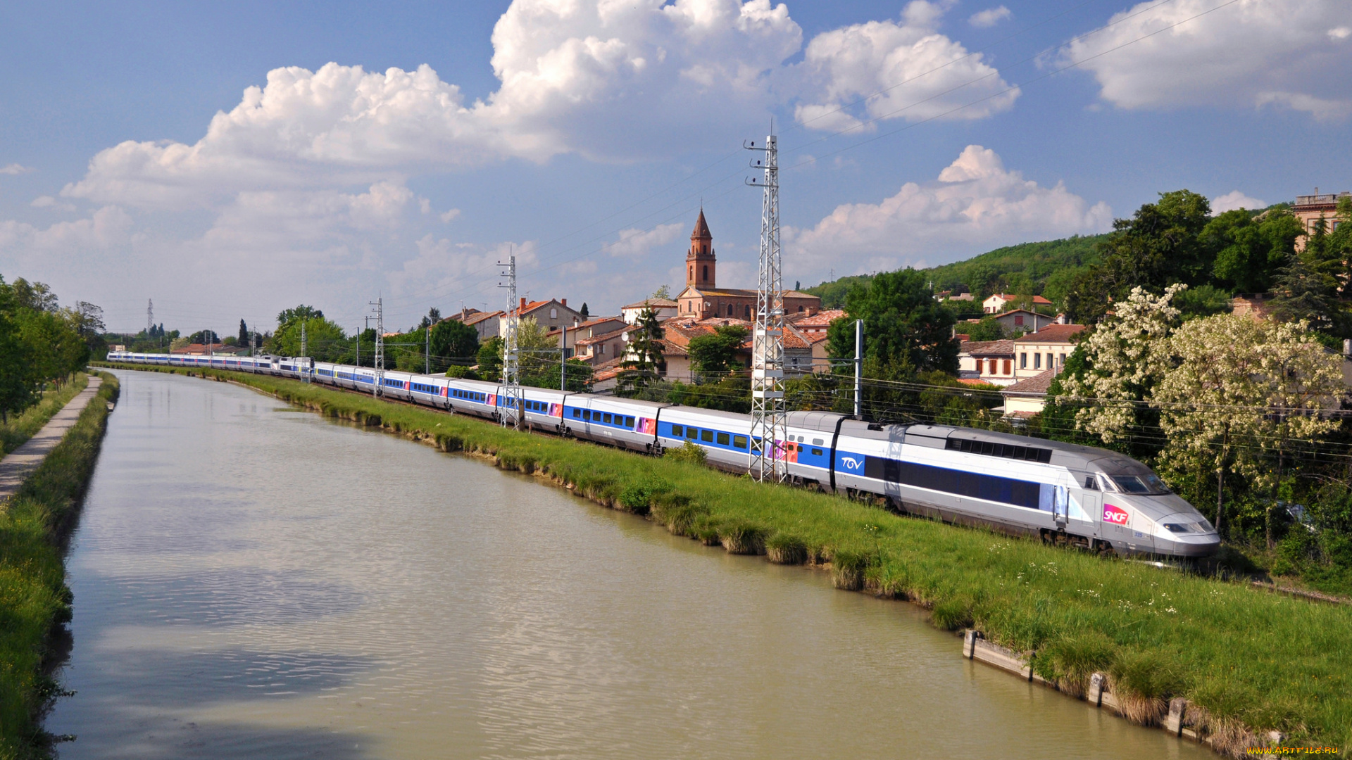 техника, поезда, состав, дорога, рельсы, локомотив, железная