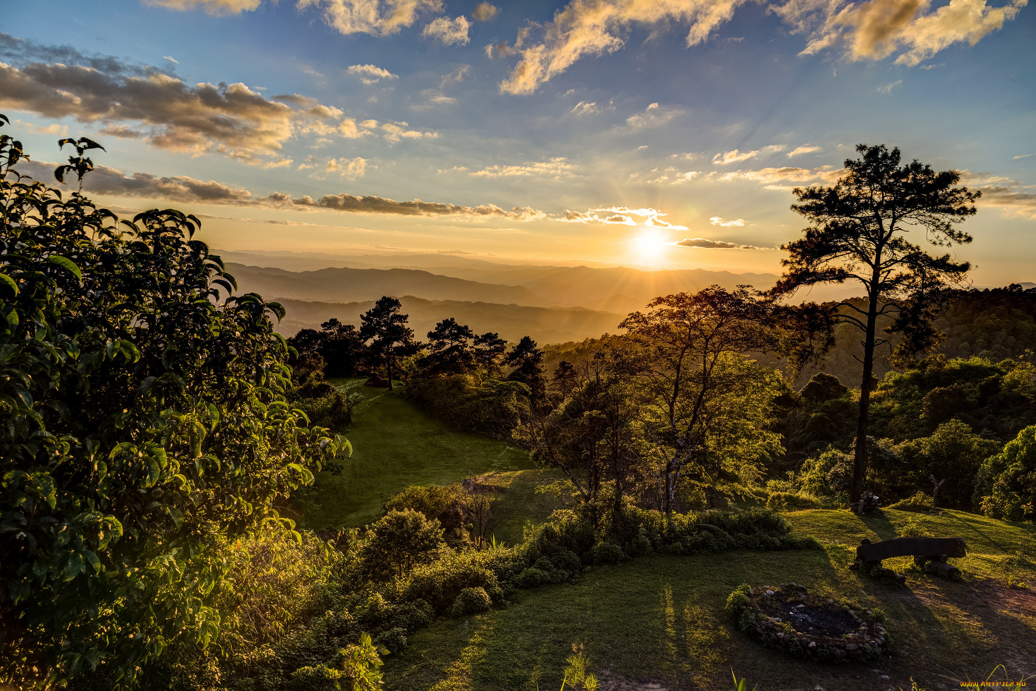 природа, восходы, закаты, рассвет