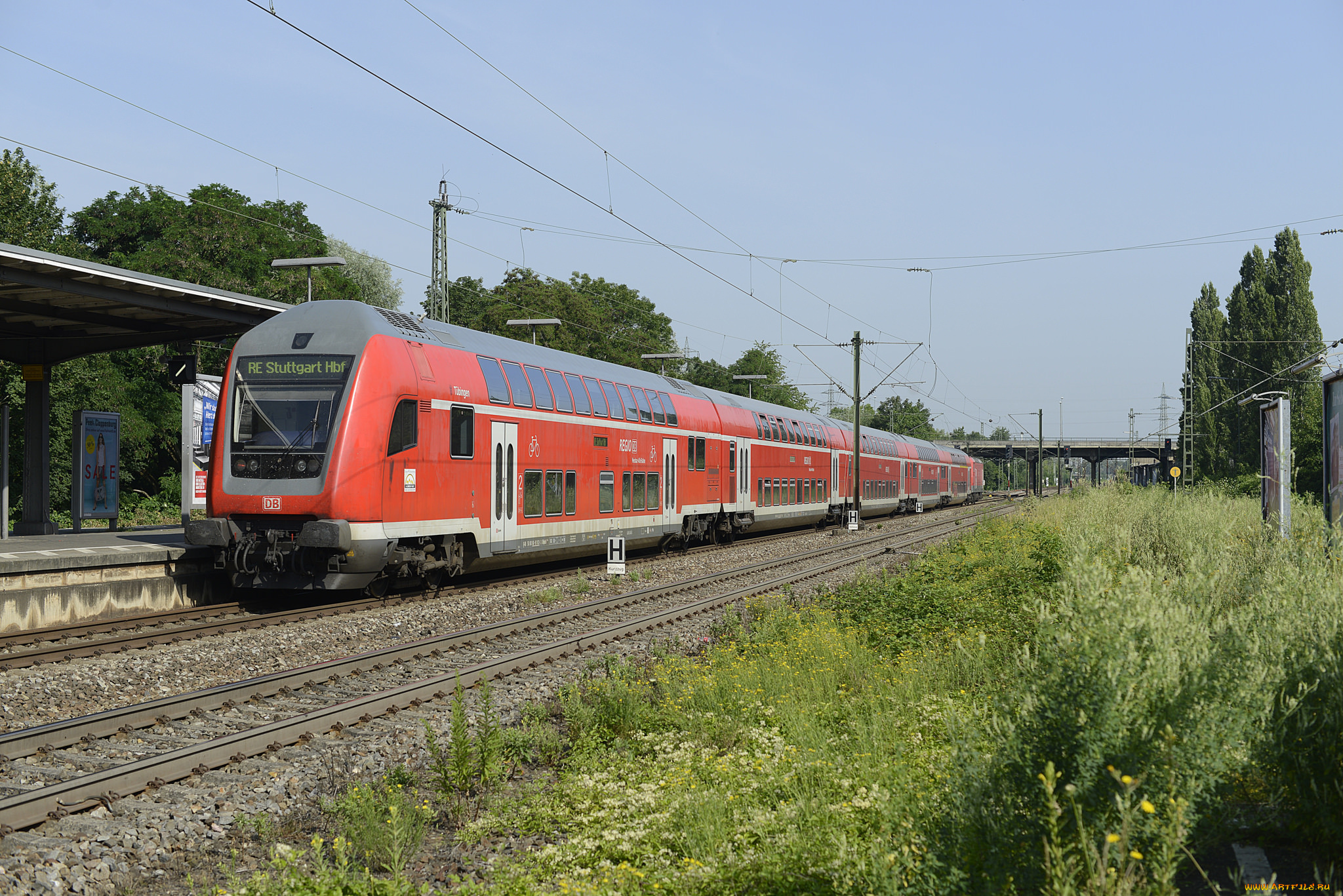 техника, поезда, рельсы, дорога, железная, локомотив, состав