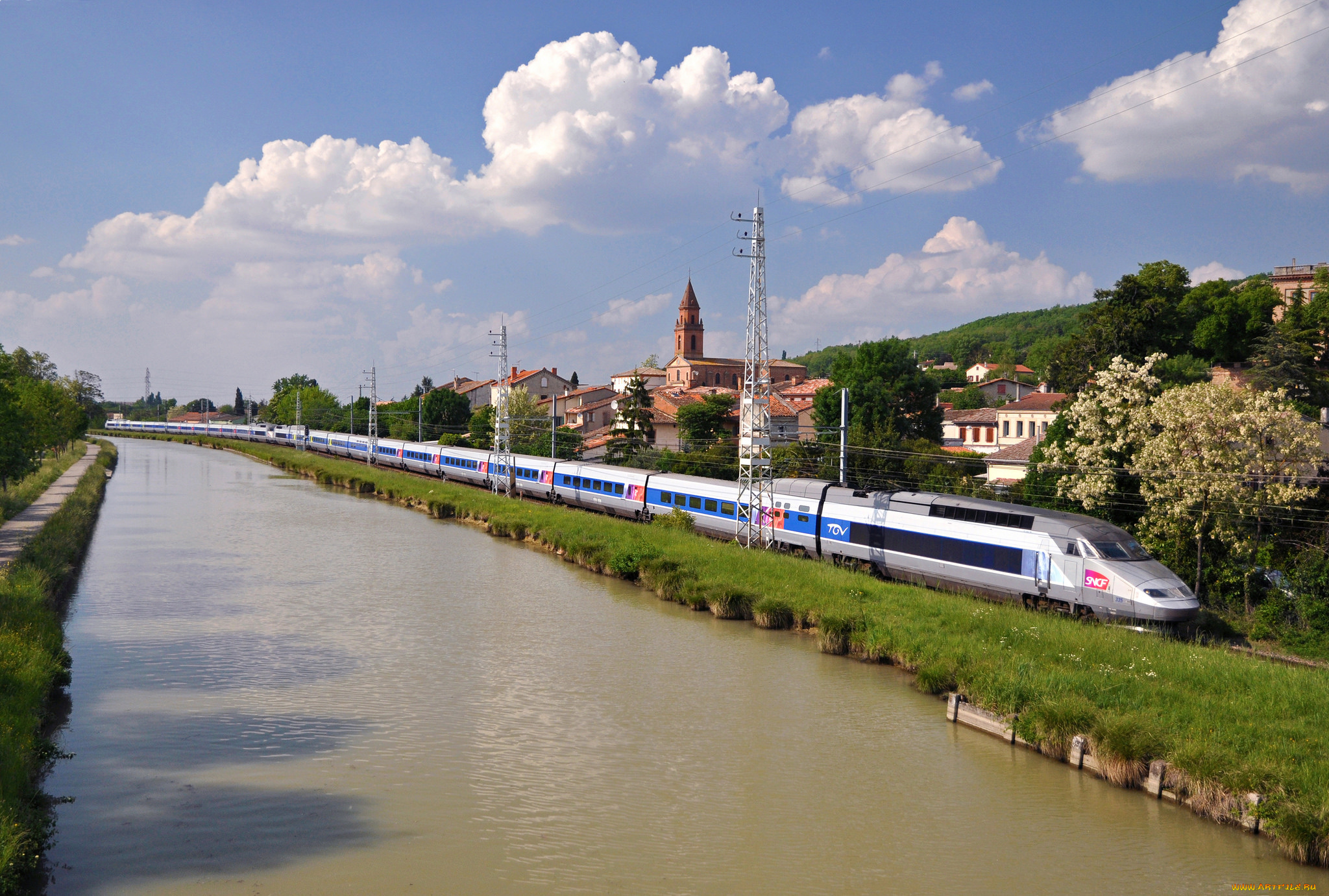 техника, поезда, состав, дорога, рельсы, локомотив, железная