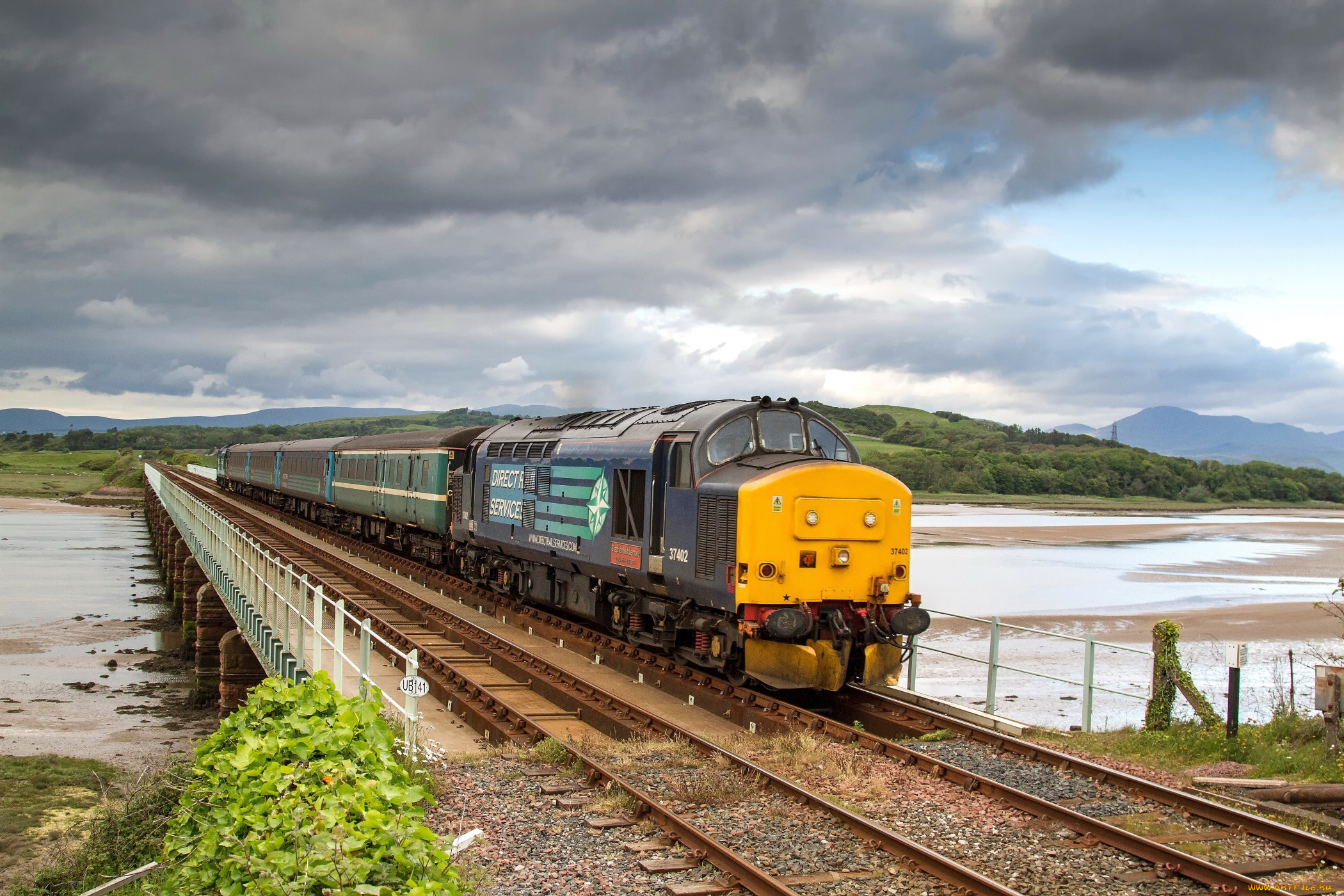 техника, поезда, состав, дорога, рельсы, локомотив, железная