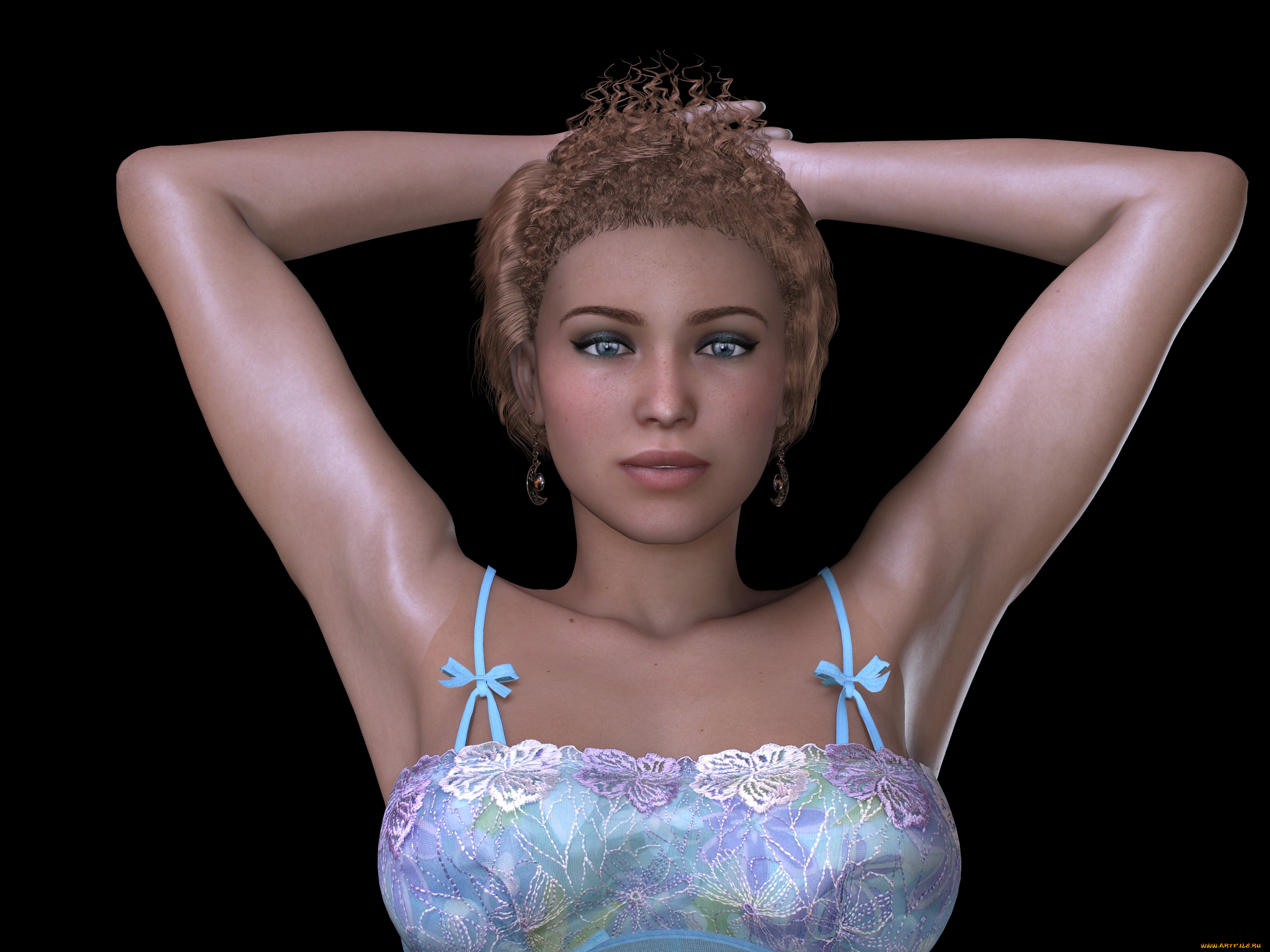 3д, графика, люди, , people, фон, взгляд, девушка
