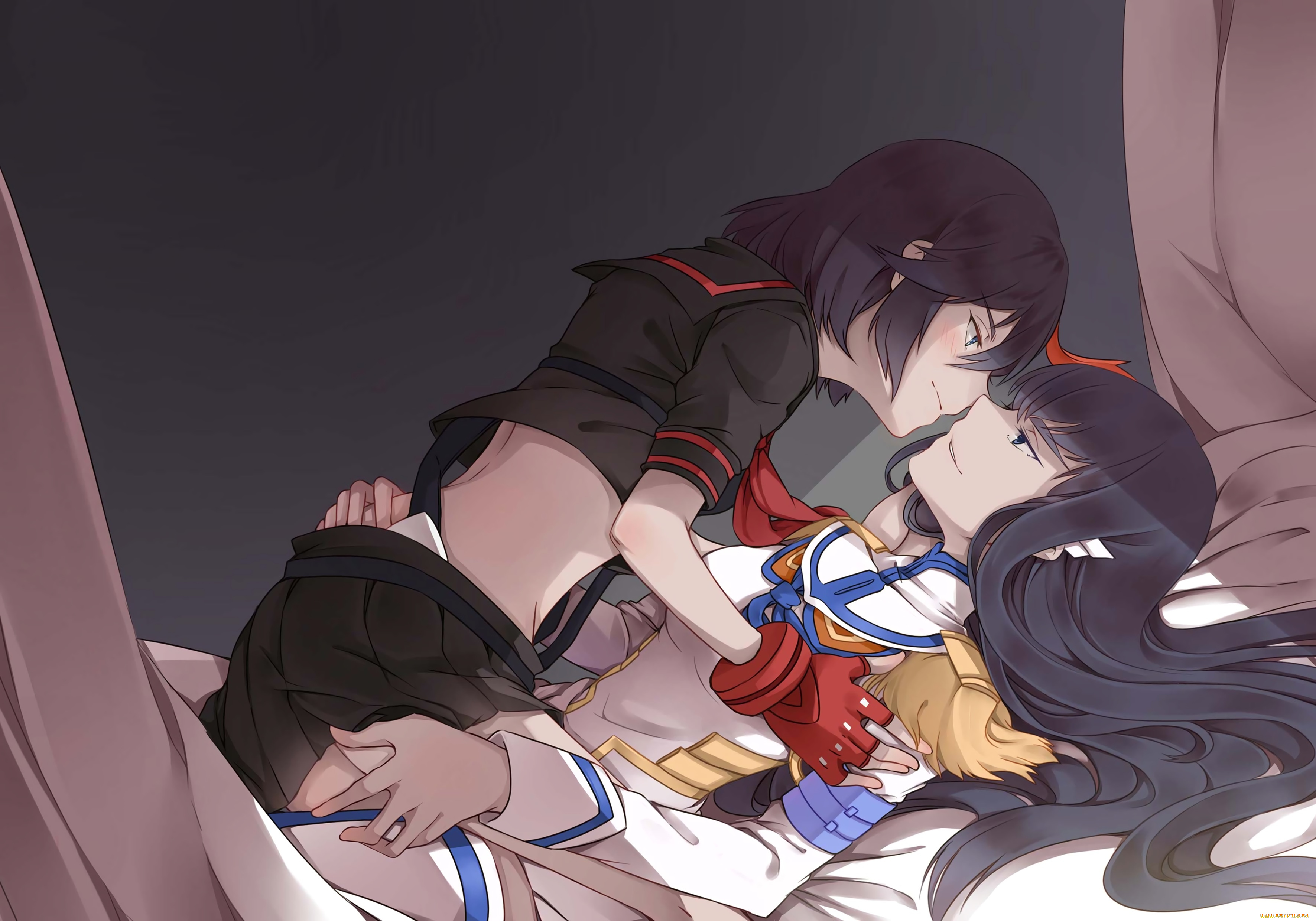 аниме, kill, la, kill, yorukun, kill, la, matoi, ryuuko, kiryuin, satsuki