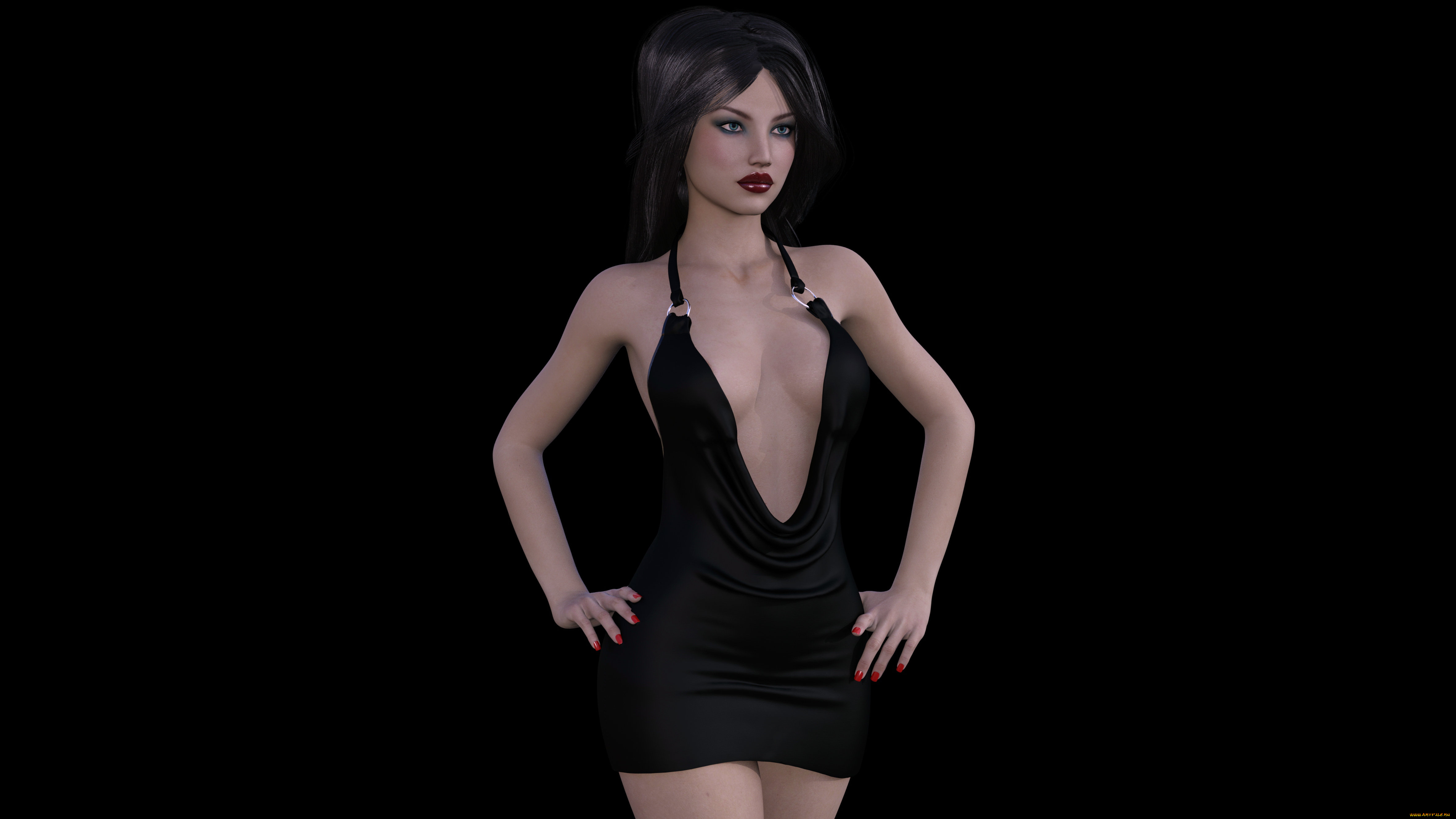 3д, графика, люди, , people, фон, девушка, взгляд