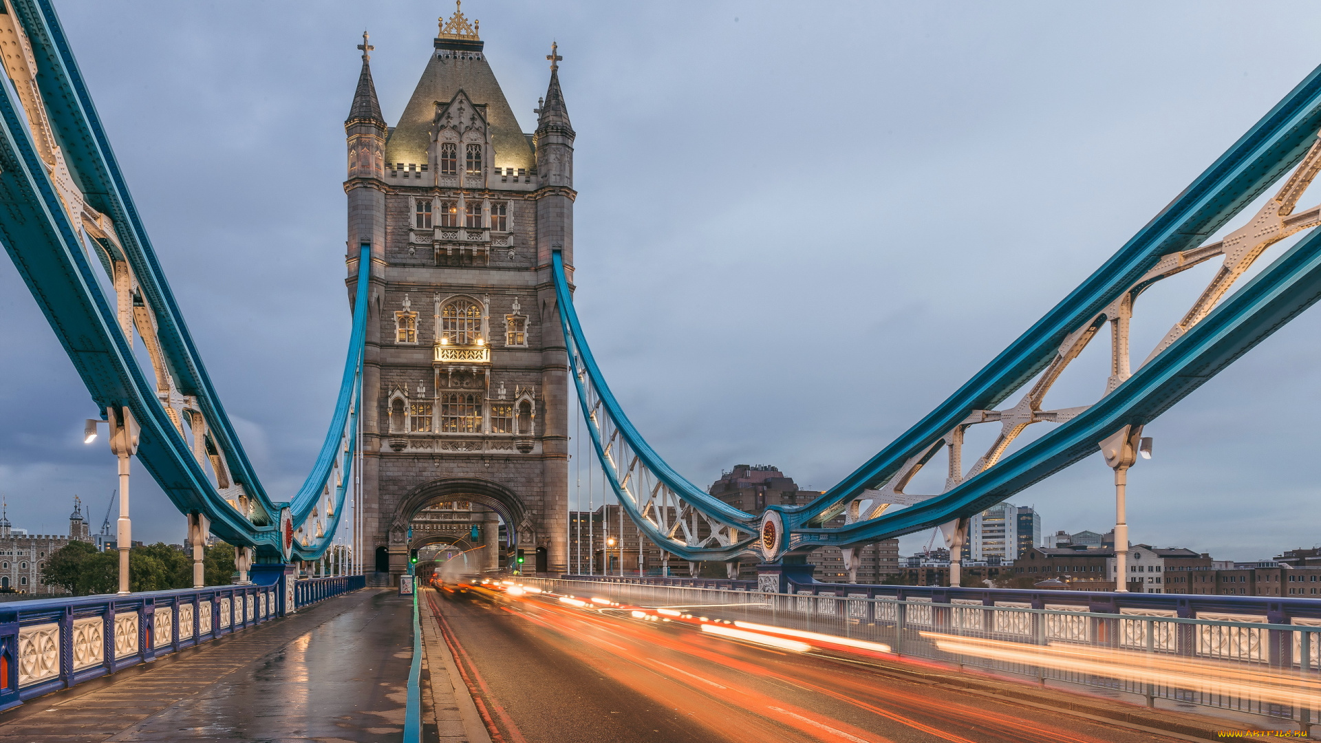 города, лондон, , великобритания, tower, bridge, london, england