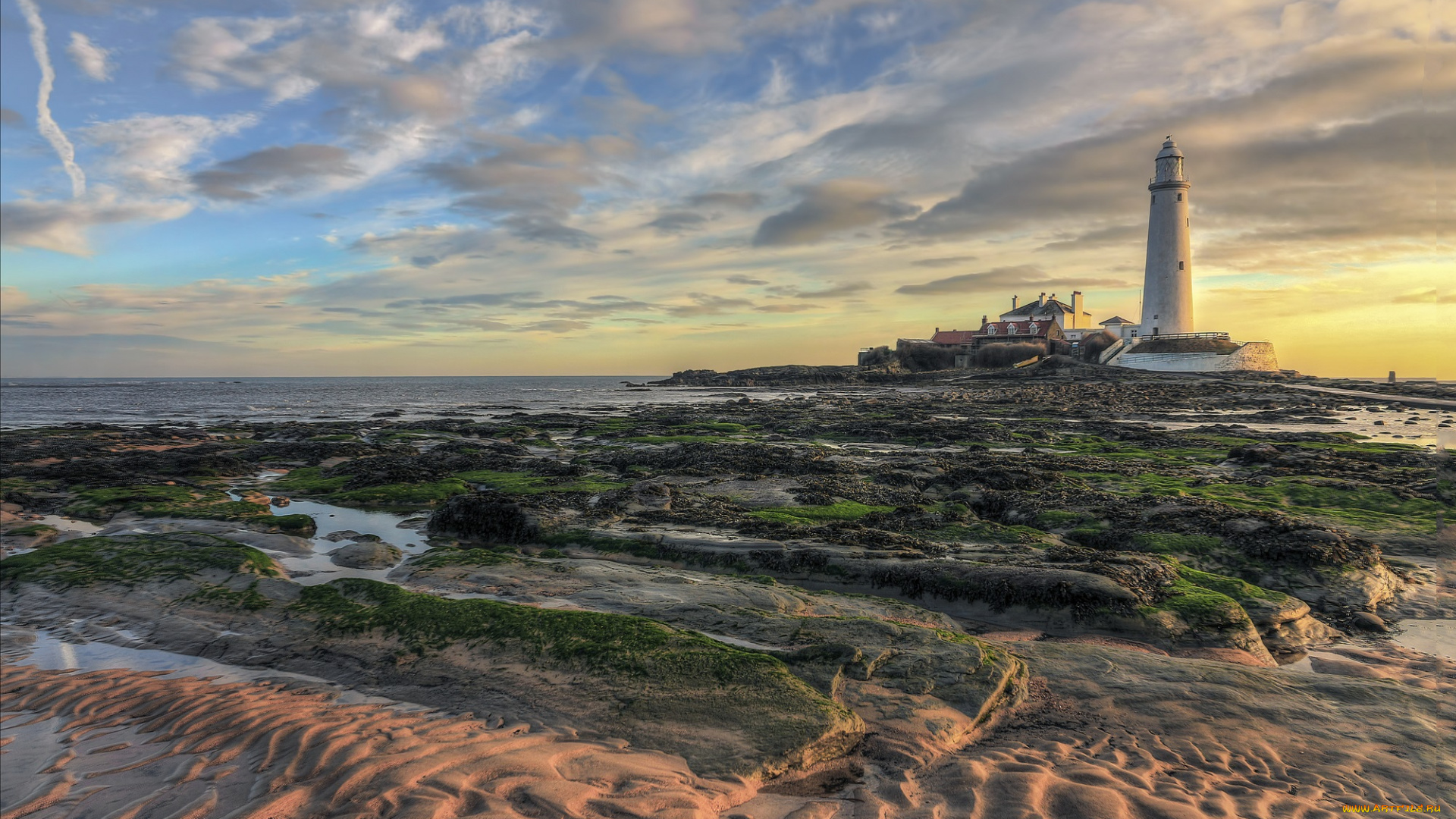 природа, маяки, маяк, побережье