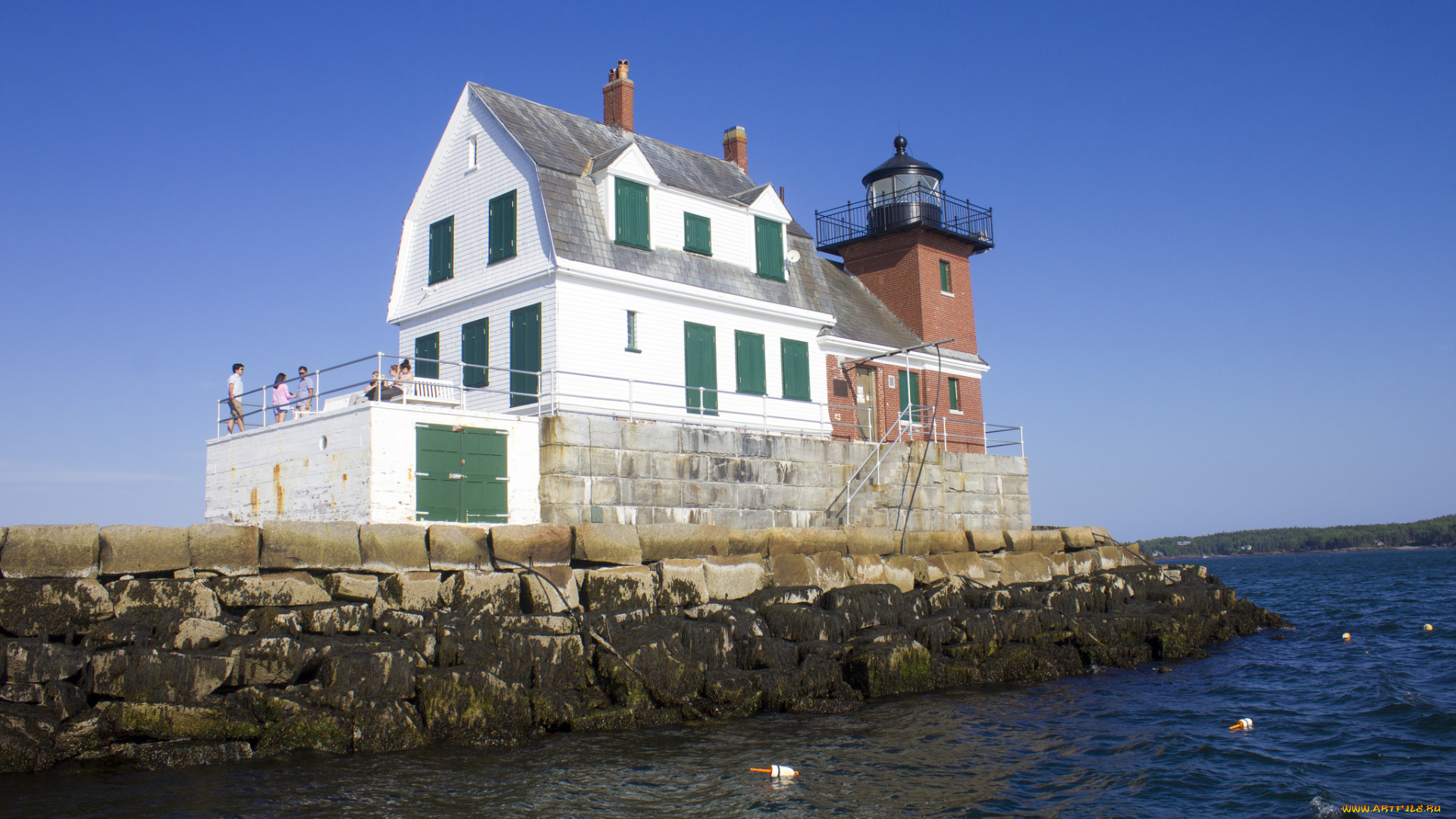 природа, маяки, маяк, побережье