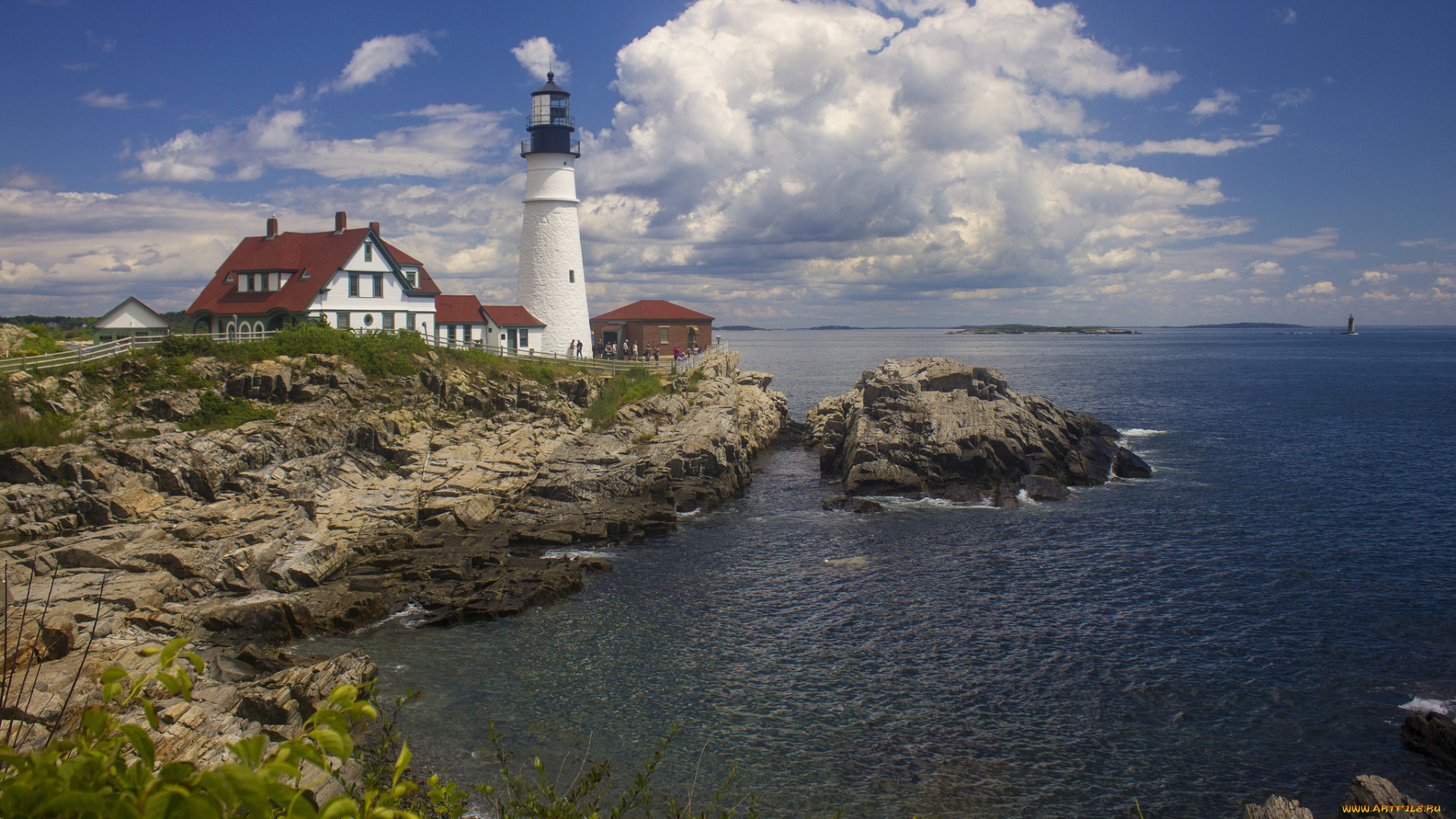 природа, маяки, побережье, маяк