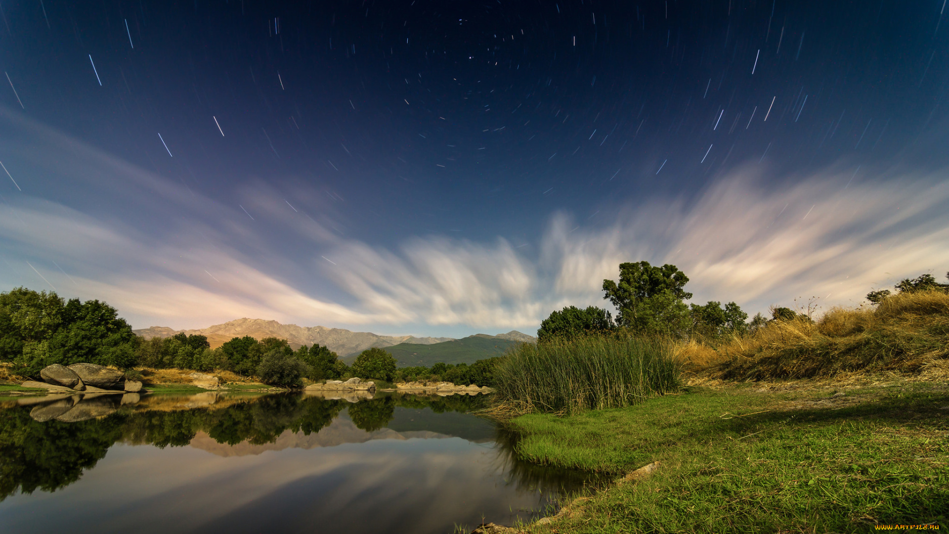 природа, реки, озера, река, лес