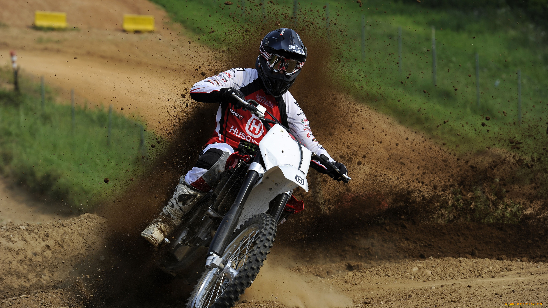 спорт, мотокросс, гонки, скорость