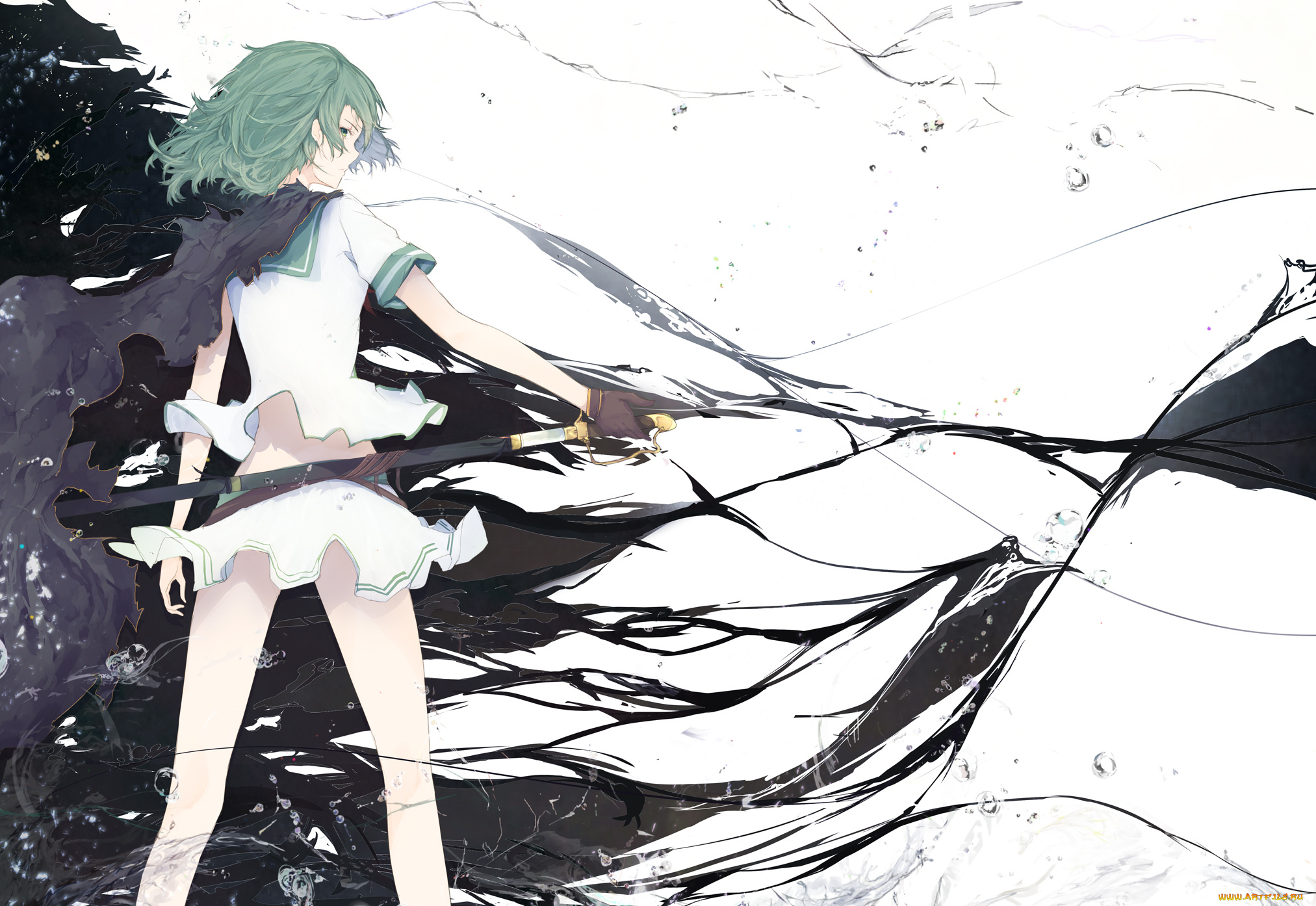 аниме, kantai, collection, kiso