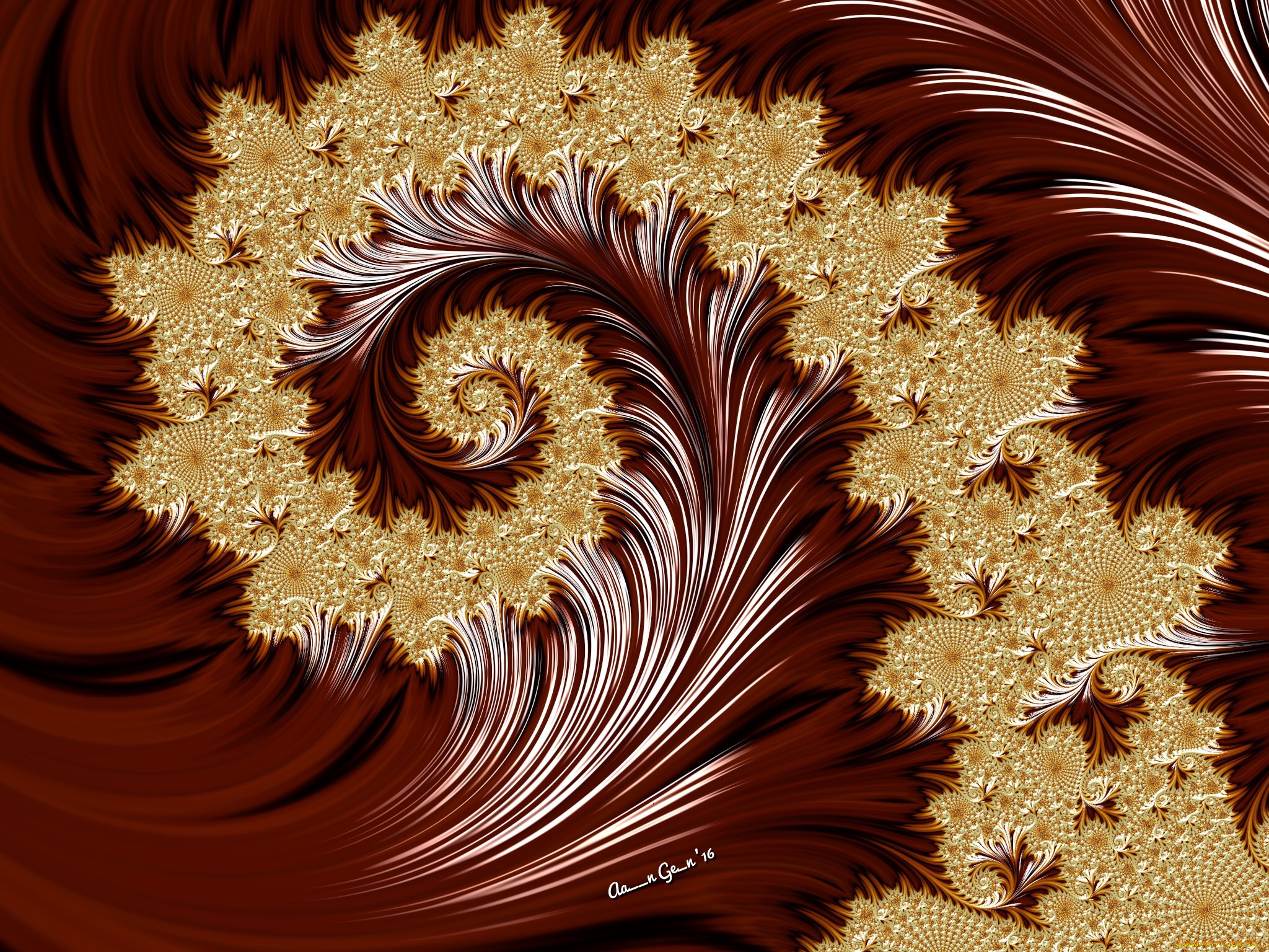 3д, графика, фракталы, , fractal, узор, фон, цвета