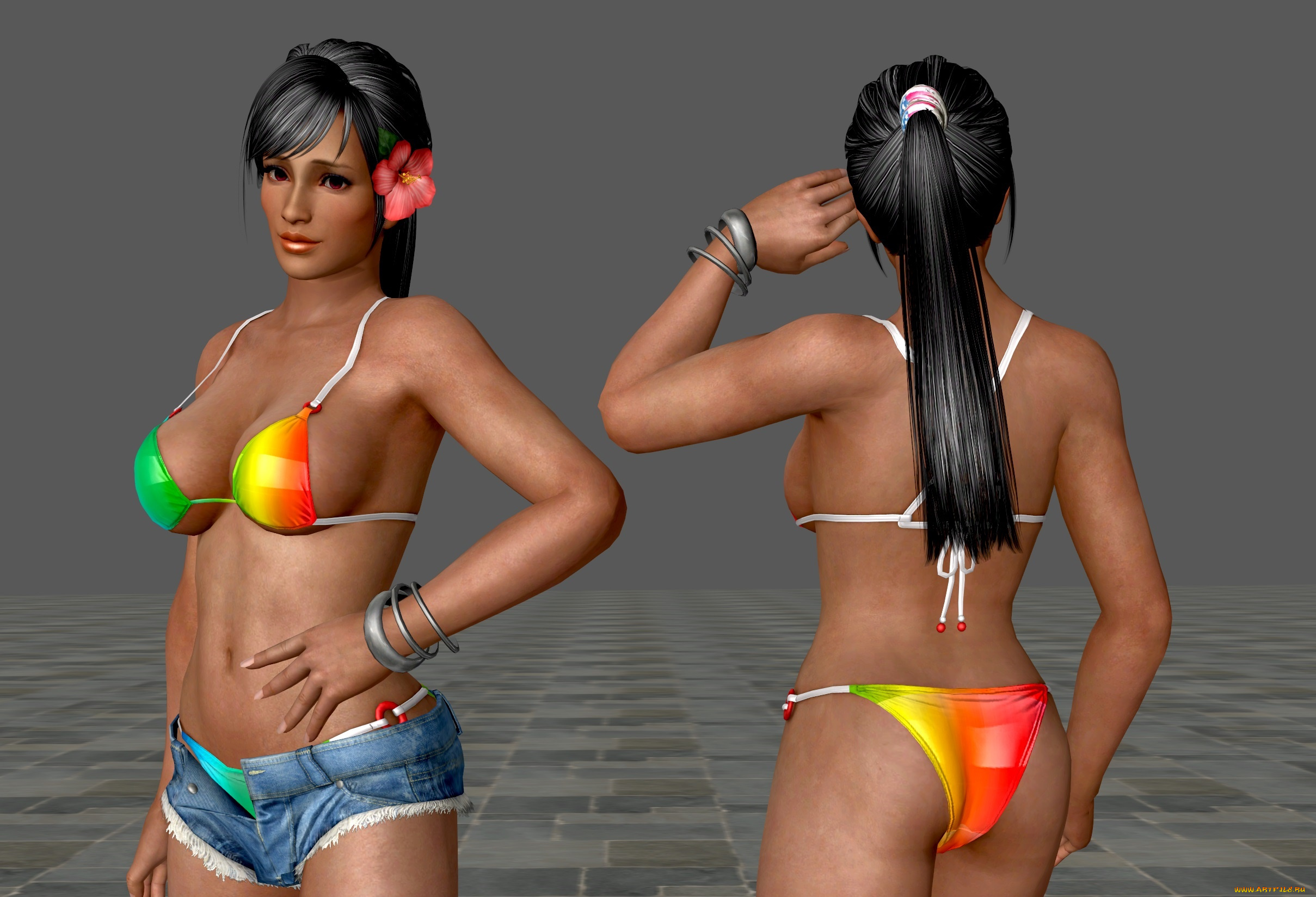 3д, графика, люди, , people, фон, взгляд, девушка