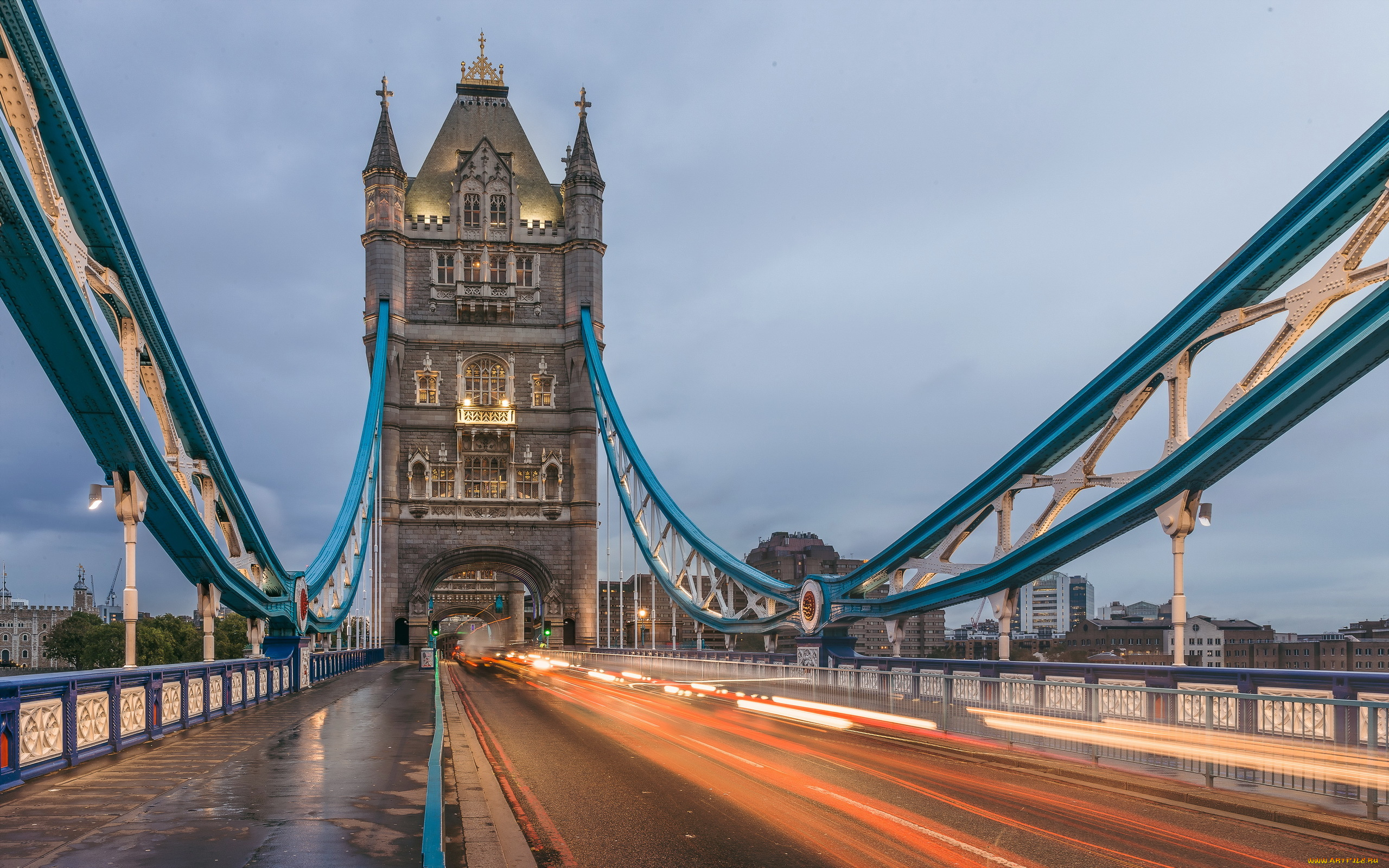 города, лондон, , великобритания, tower, bridge, london, england