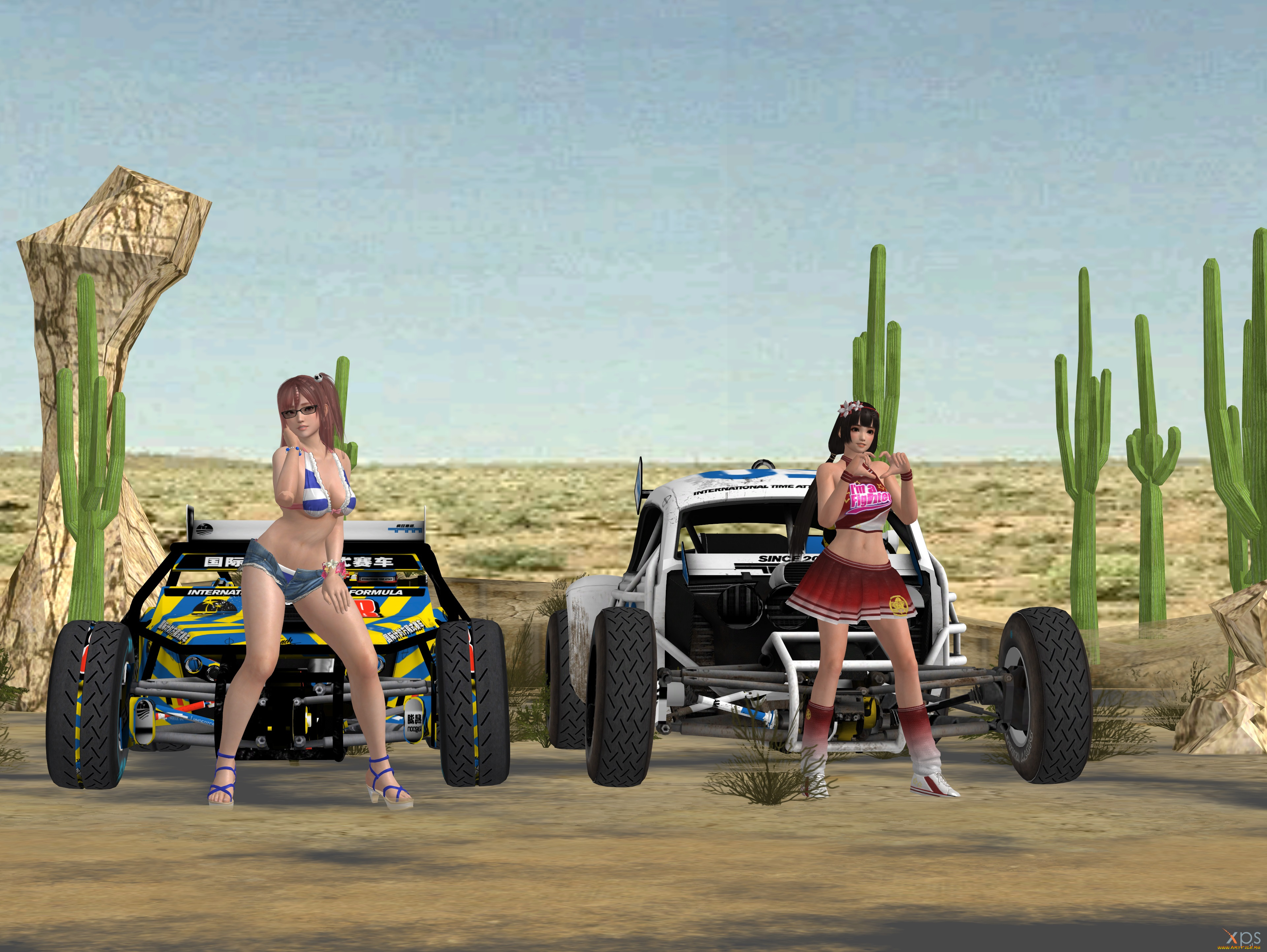 3д, графика, люди-авто, мото, , people-, car, , , moto, взгляд, фон, девушки