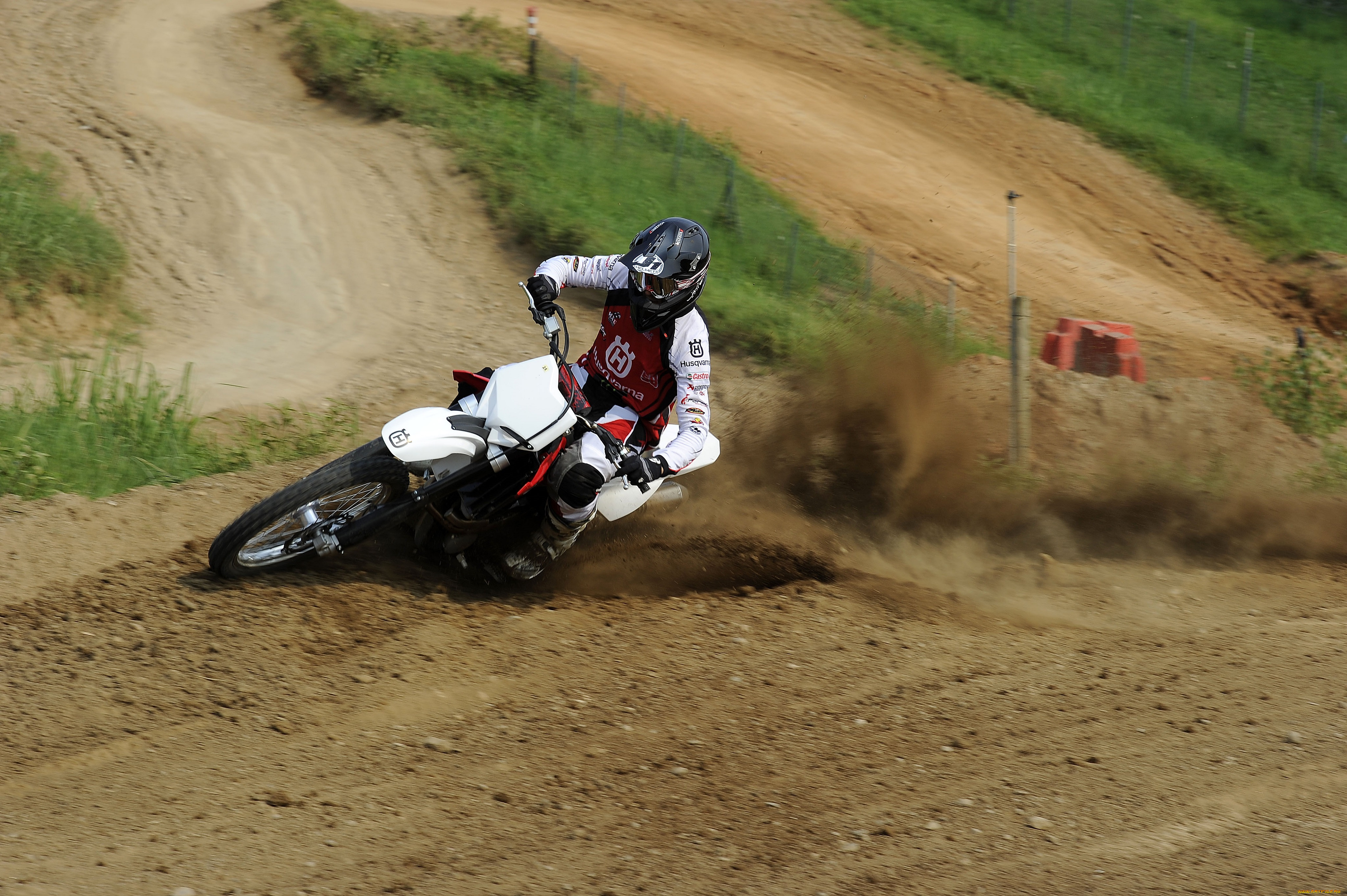 спорт, мотокросс, скорость, гонки