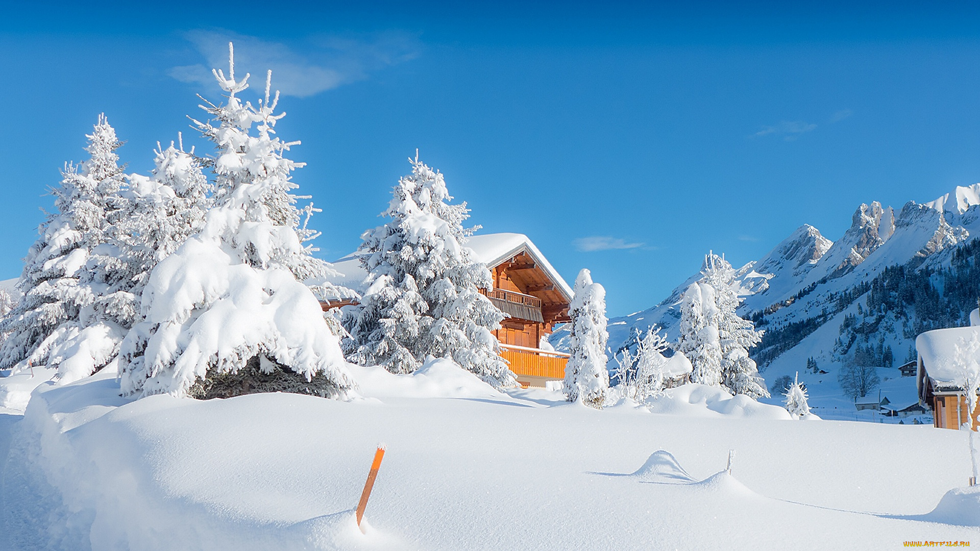 природа, зима, франция, france, rhone-alpes, clusaz