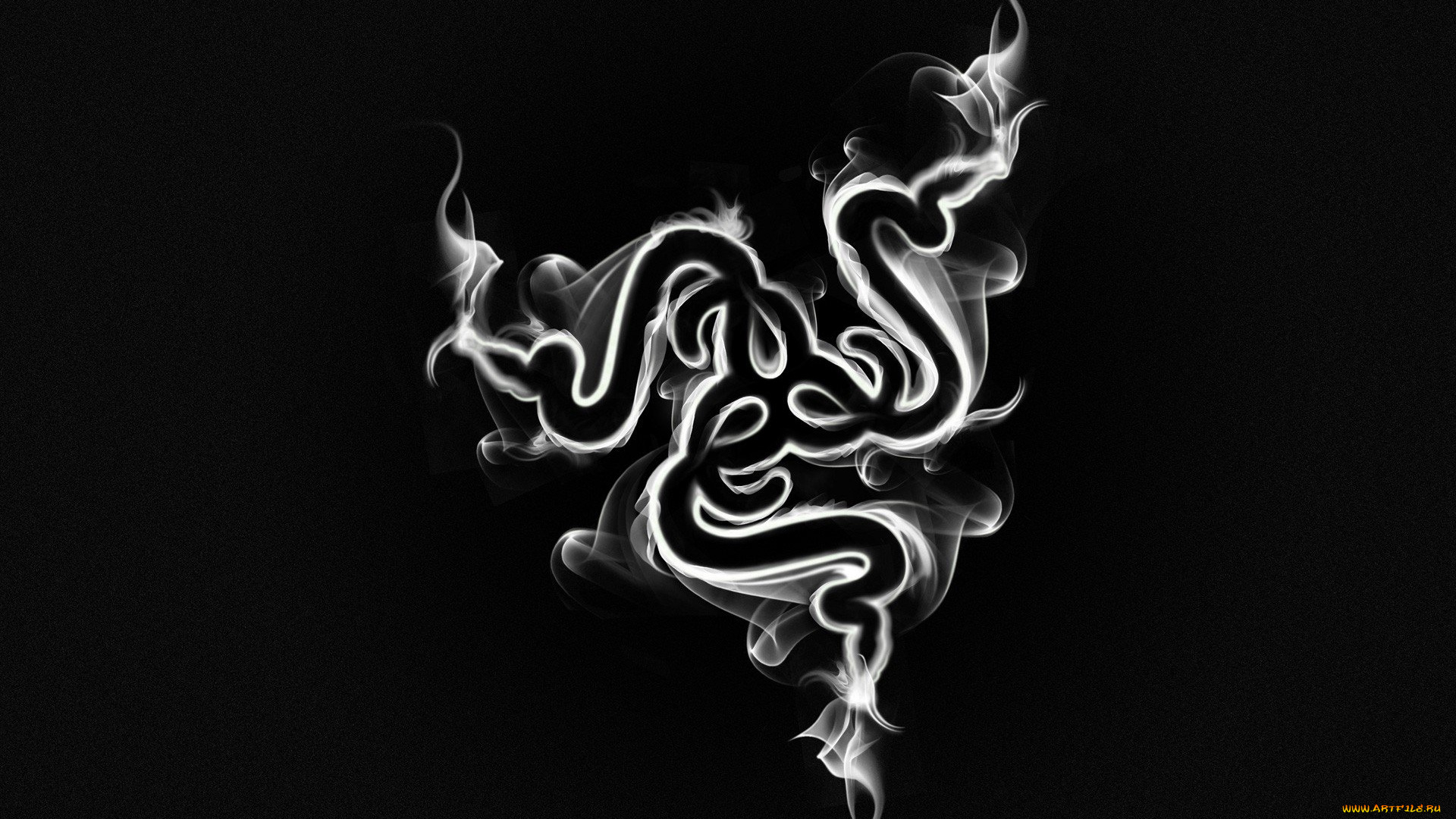 компьютеры, razer, фон, логотип