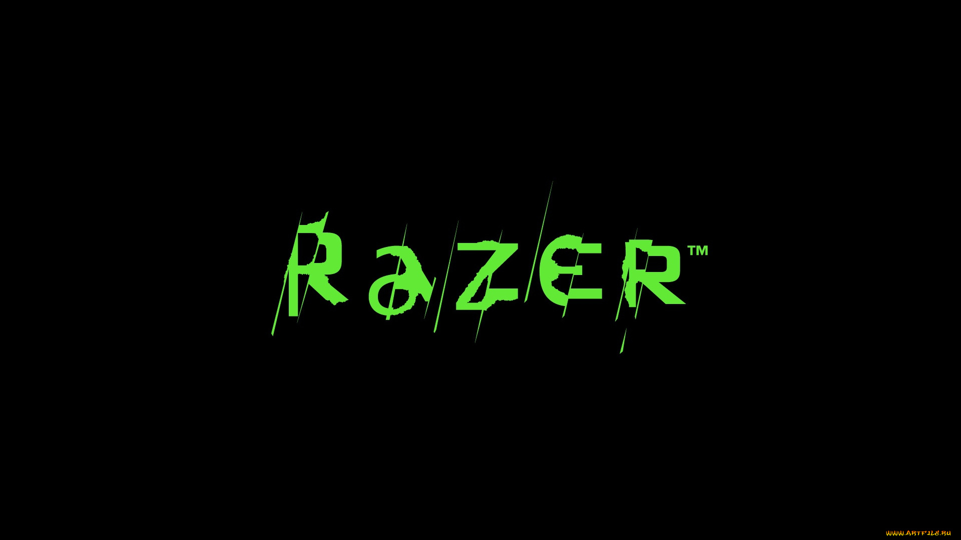 компьютеры, razer, фон, логотип
