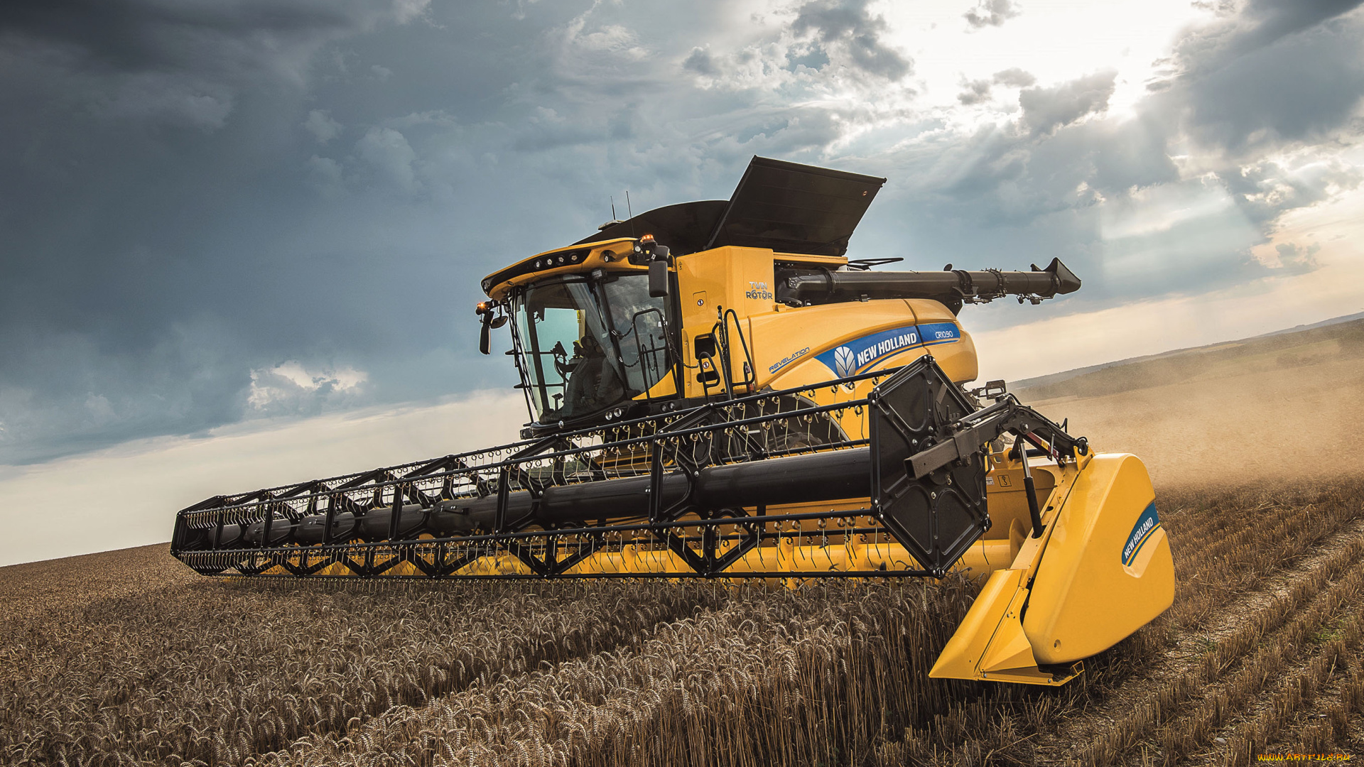 техника, комбайны, new, holland