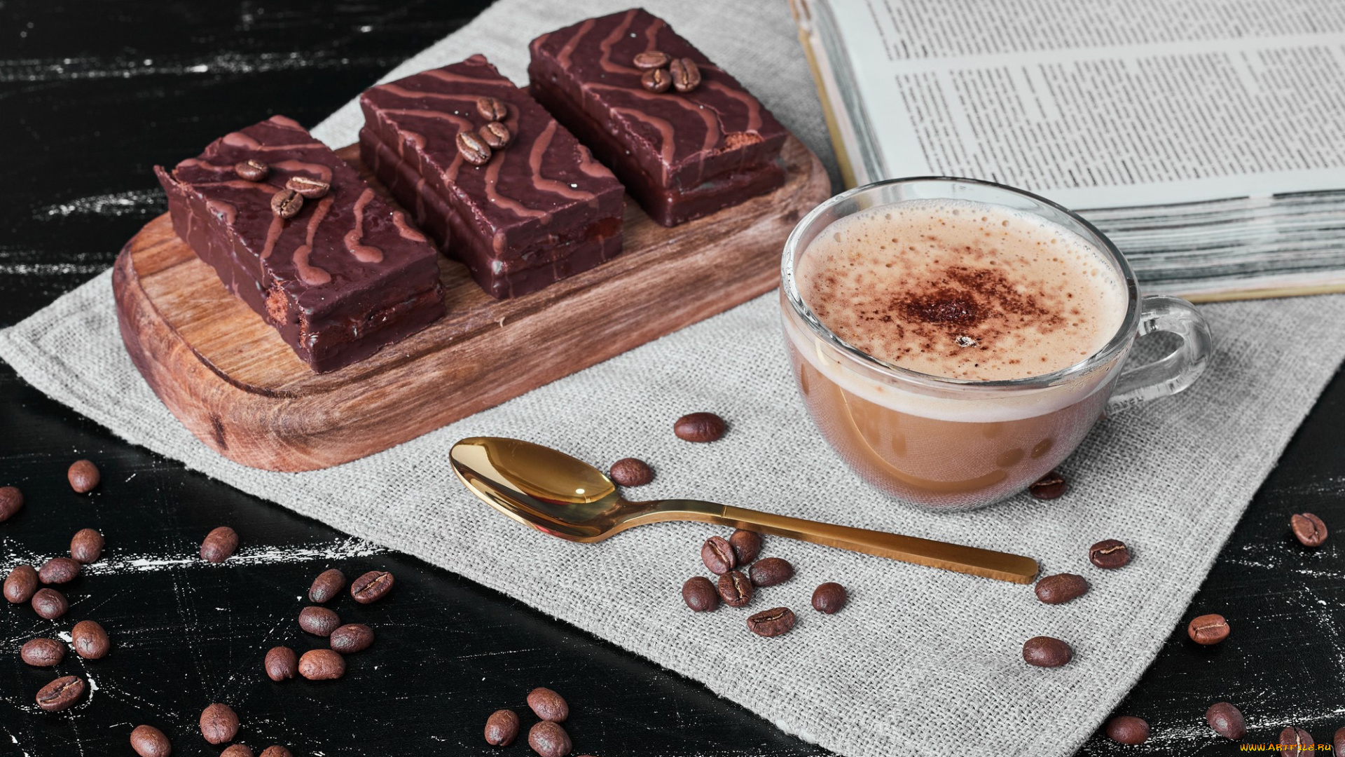 еда, пирожные, , кексы, , печенье, книга, кофе