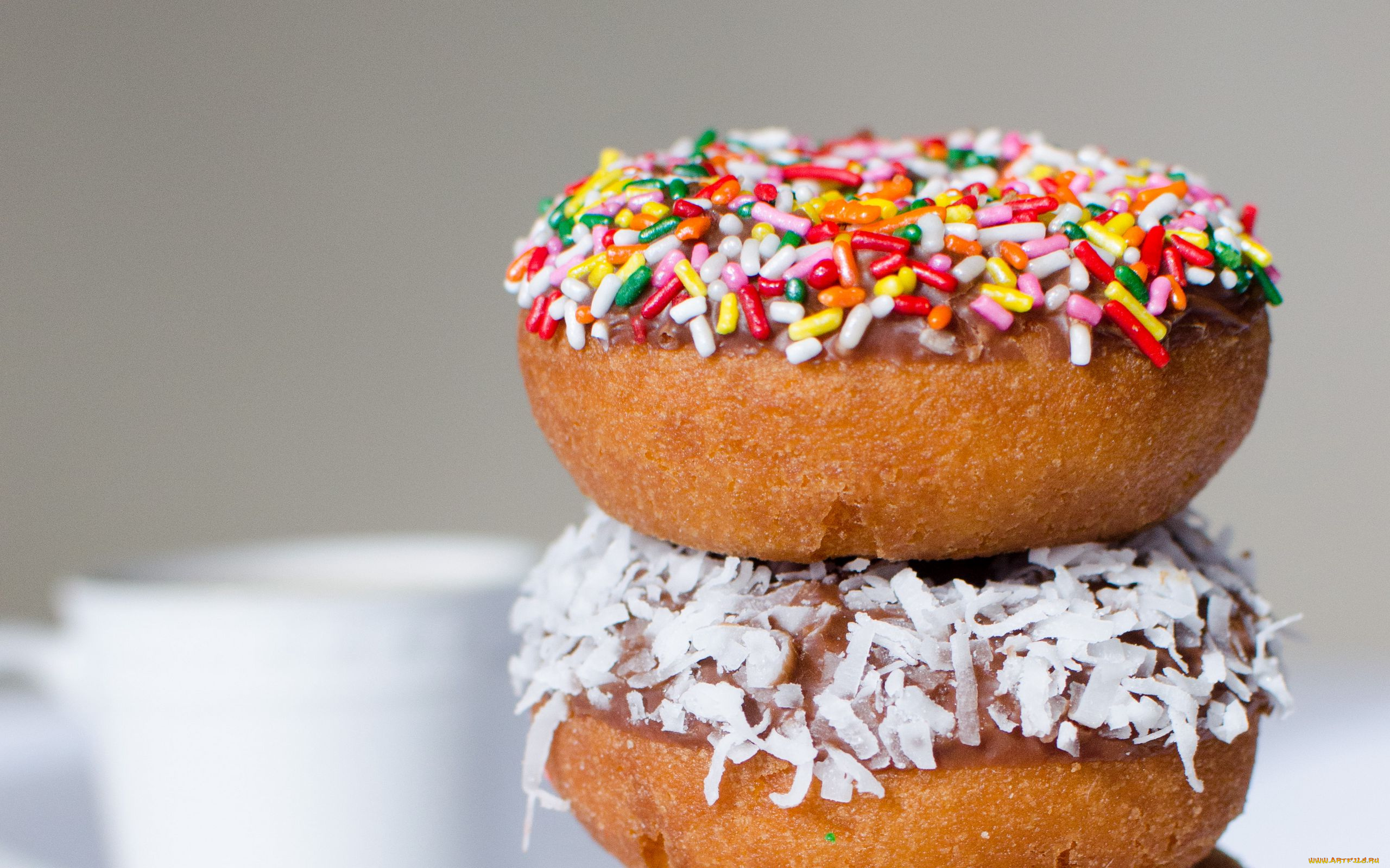 еда, хлеб, , выпечка, пончики, посыпка, пышные