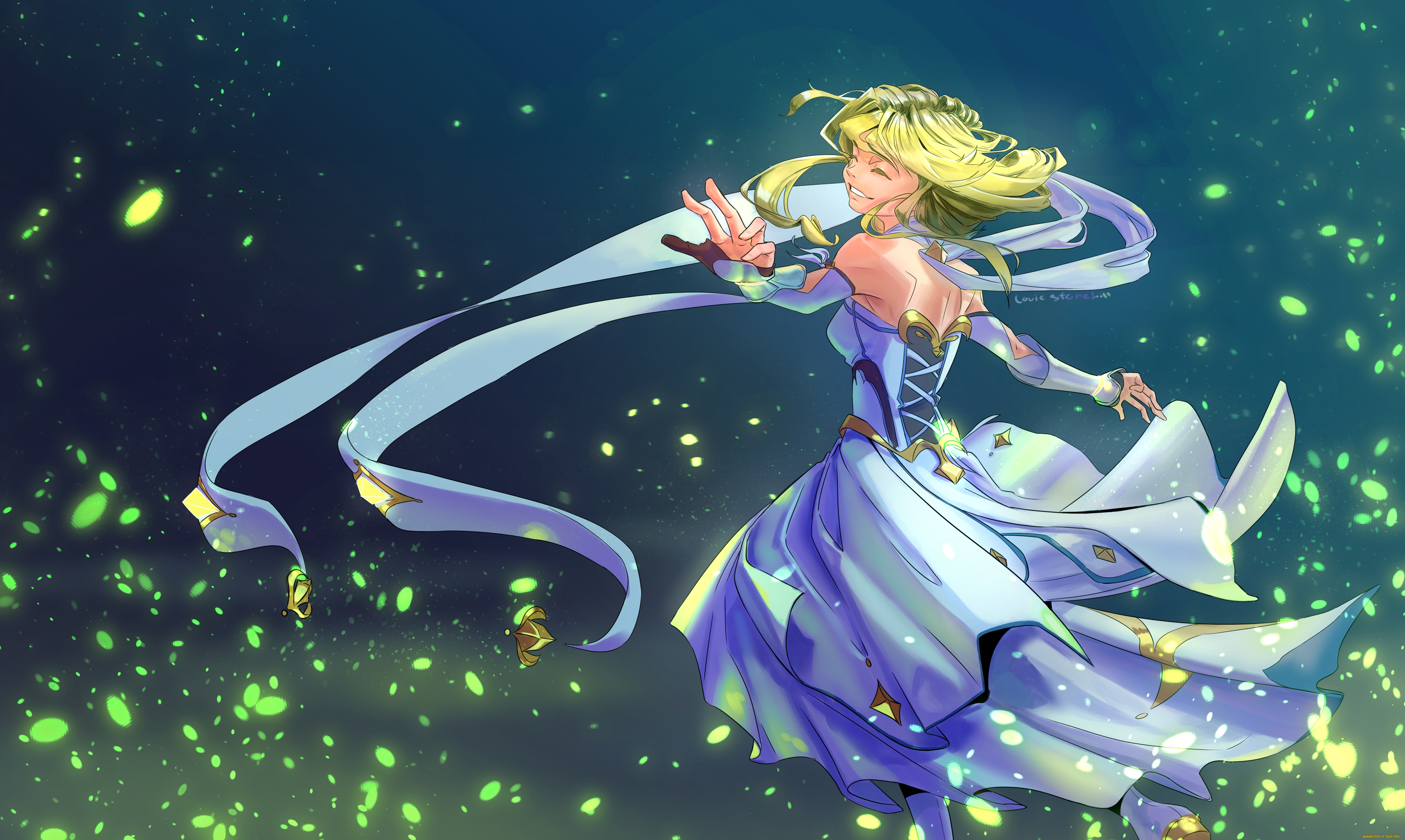 аниме, genshin, impact, genshin, impact