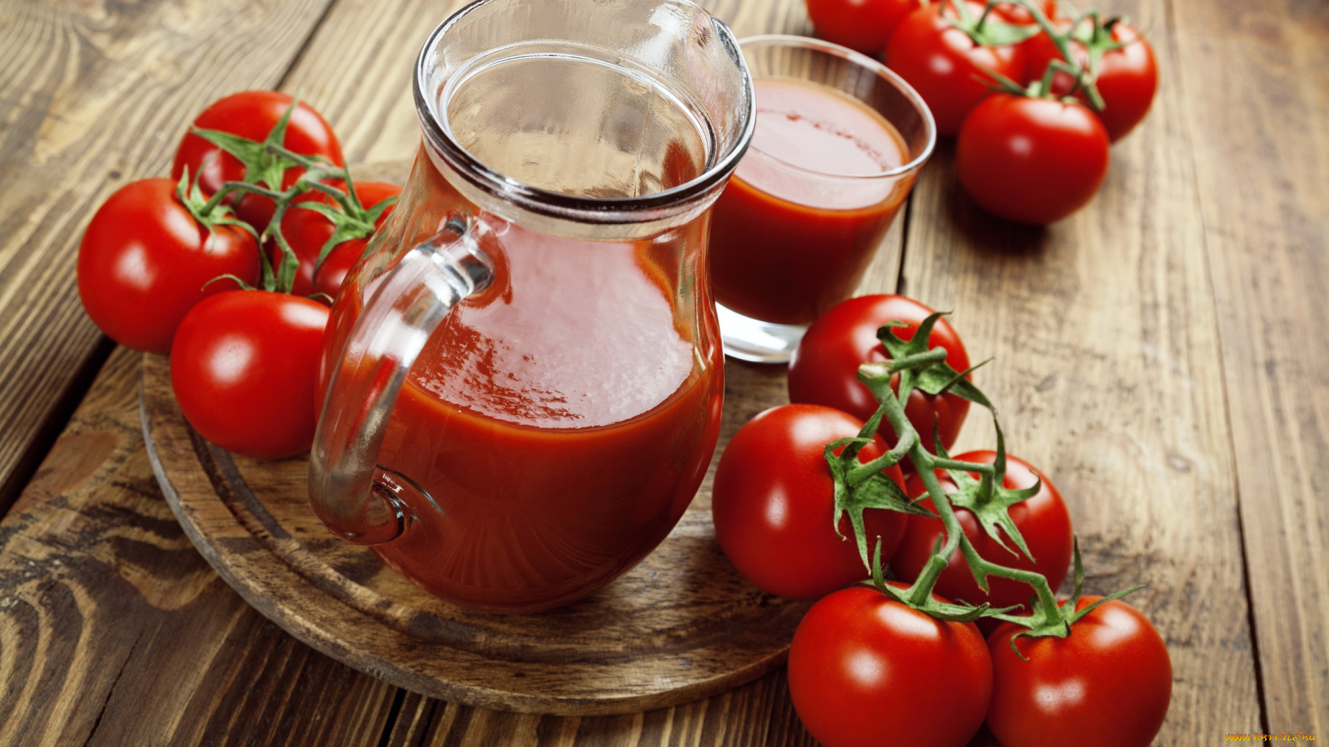еда, напитки, , сок, кувшин, стакан, сок, томатный, помидоры