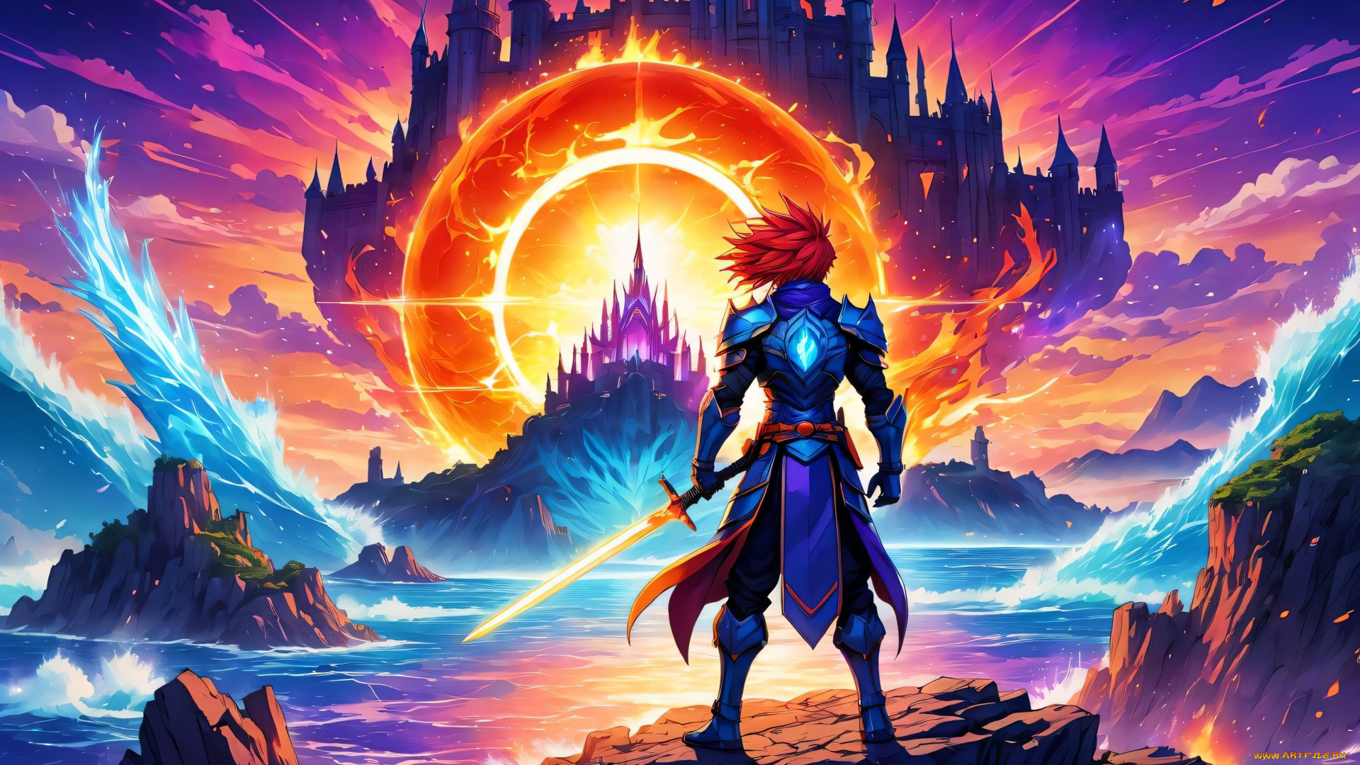 аниме, магия, , колдовство, , halloween, нейросети, графика, нейроарт, ai, art, нейронные, сети, рисунки, нейро, искусство