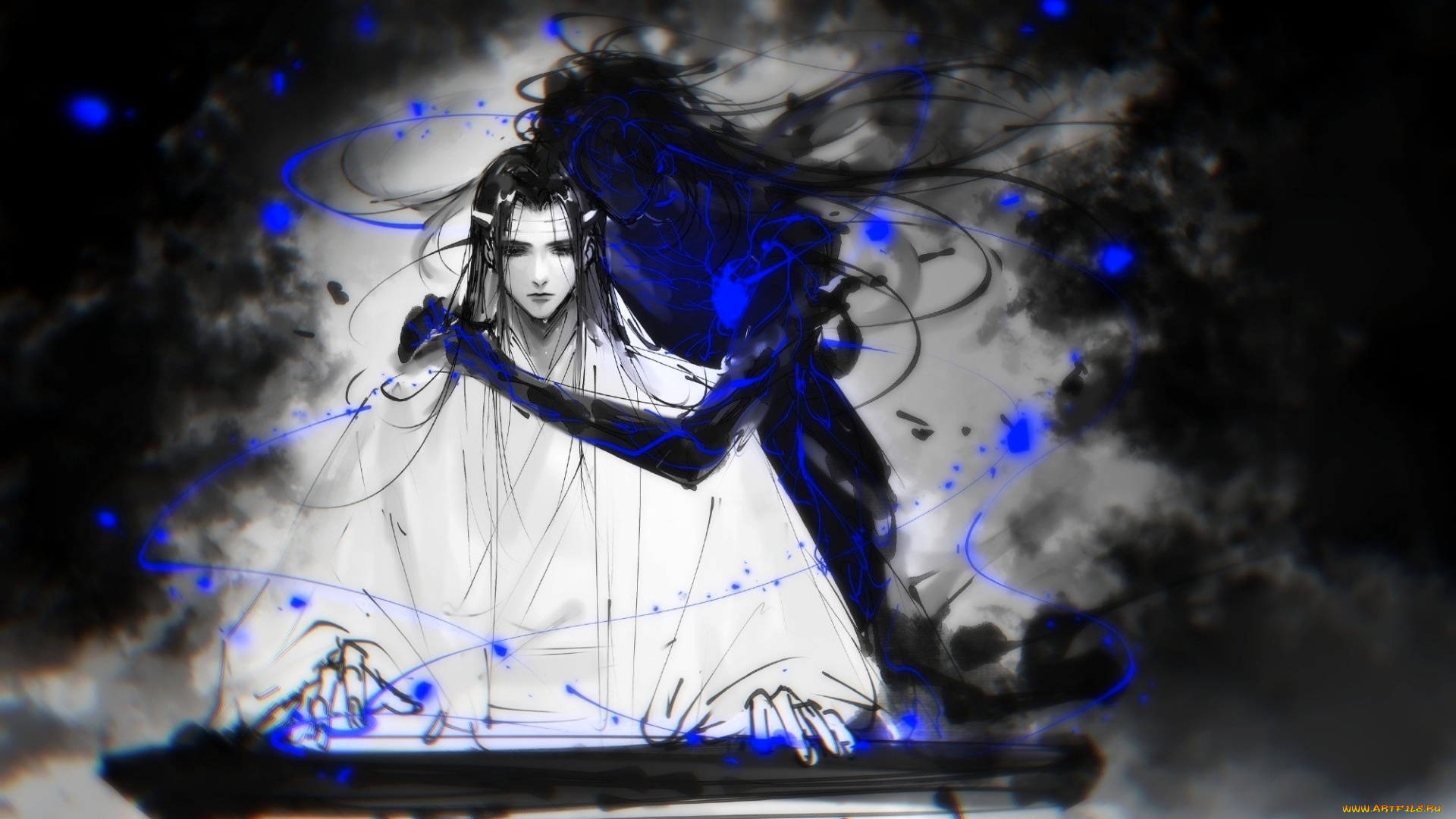 аниме, mo, dao, zu, shi, лань, ванцзи, вэй, усянь, тьма