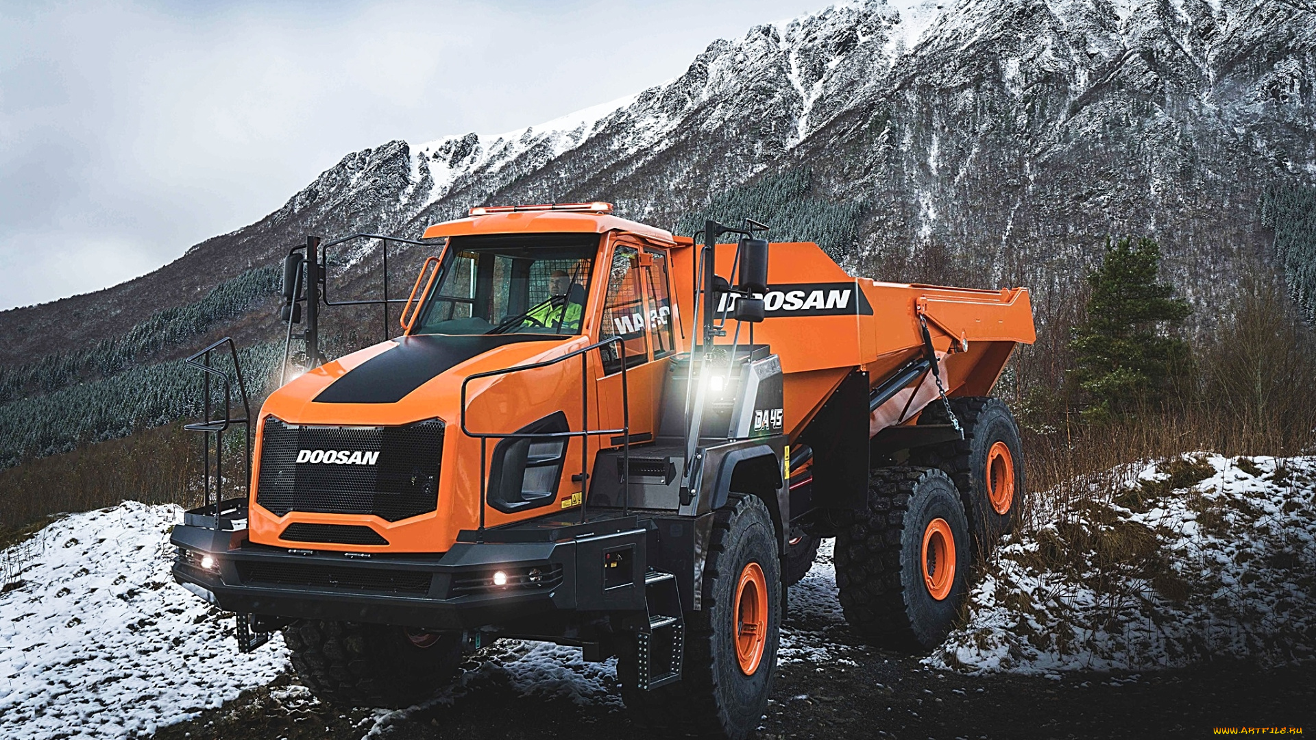 техника, строительная, техника, doosan