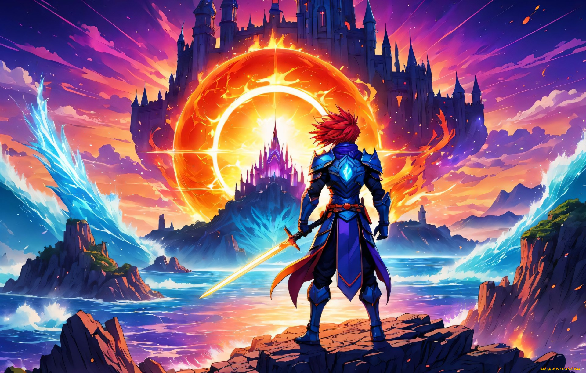 аниме, магия, , колдовство, , halloween, нейросети, графика, нейроарт, ai, art, нейронные, сети, рисунки, нейро, искусство