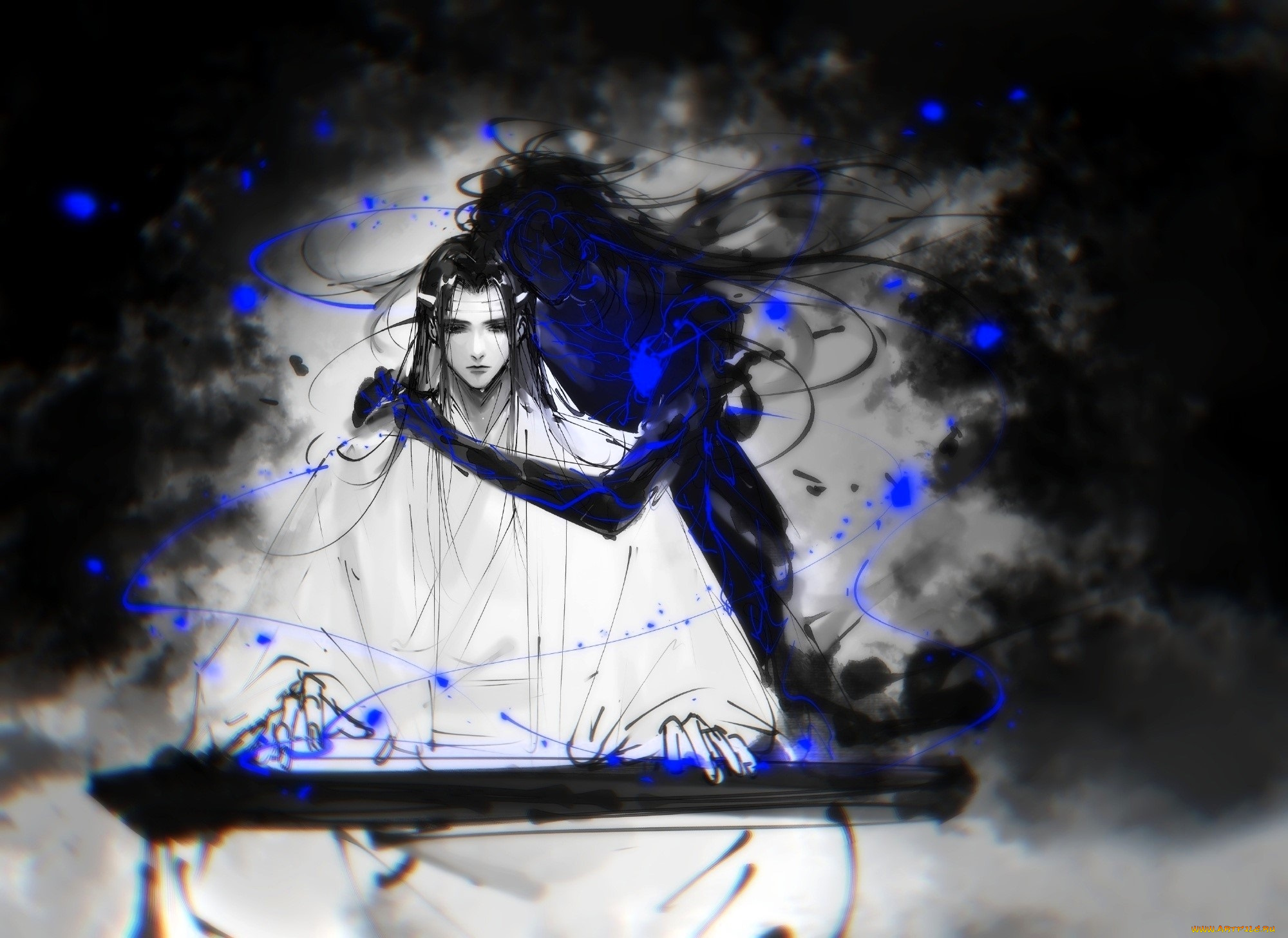 аниме, mo, dao, zu, shi, лань, ванцзи, вэй, усянь, тьма