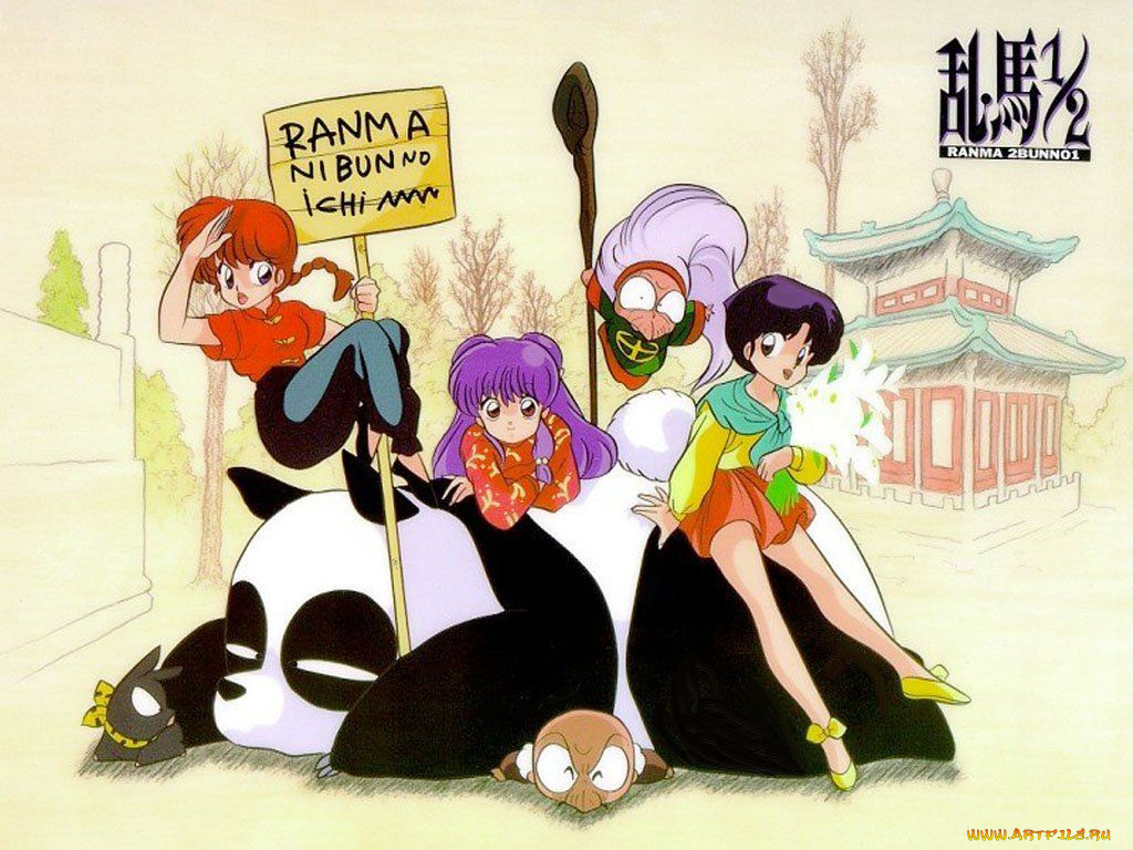 аниме, ranma