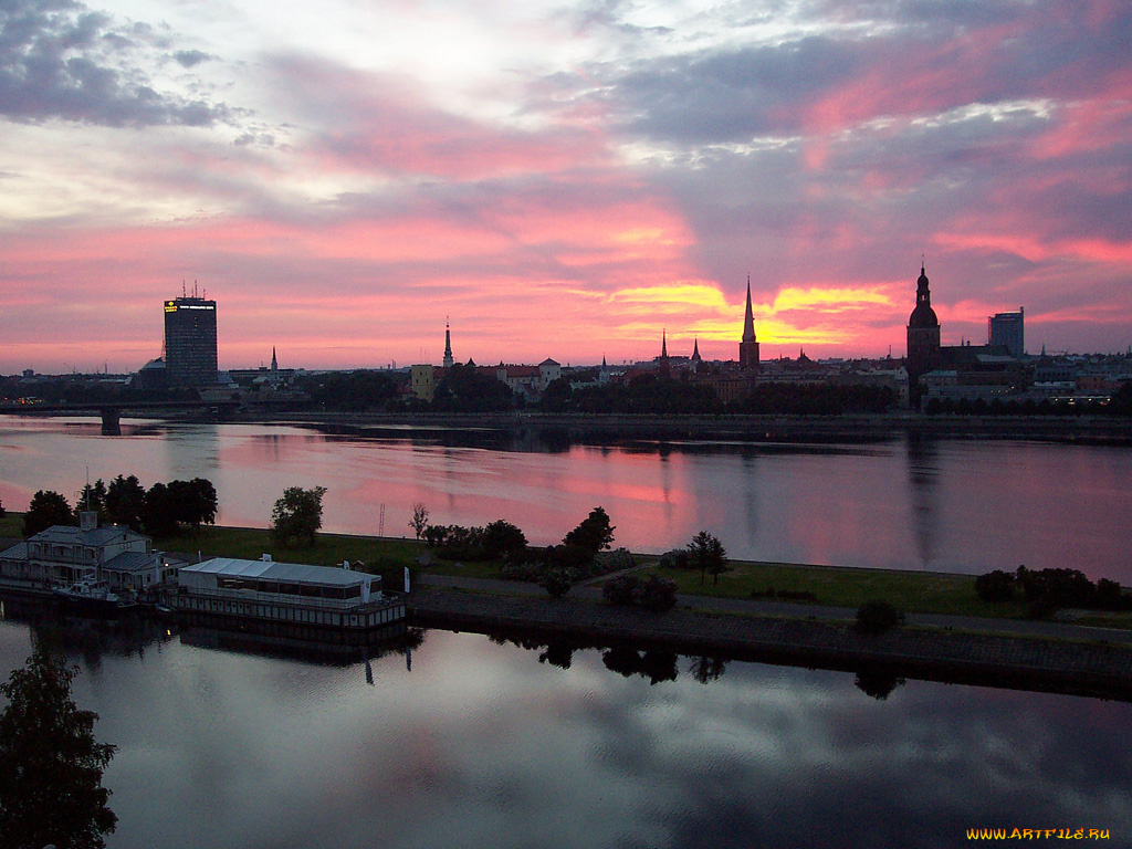 города, пейзажи