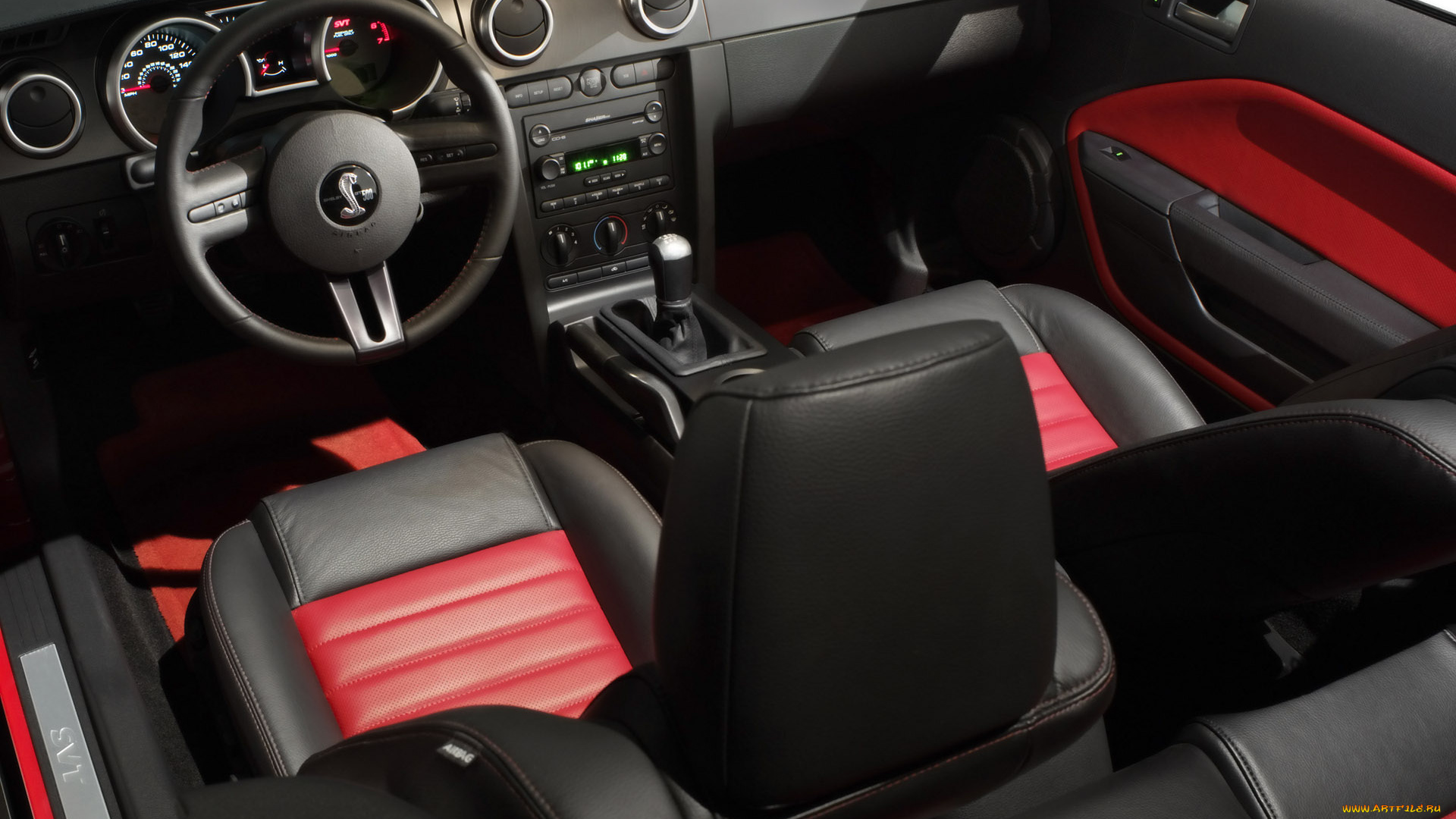 ford, shelby, gt500, production, interior, автомобили, интерьеры