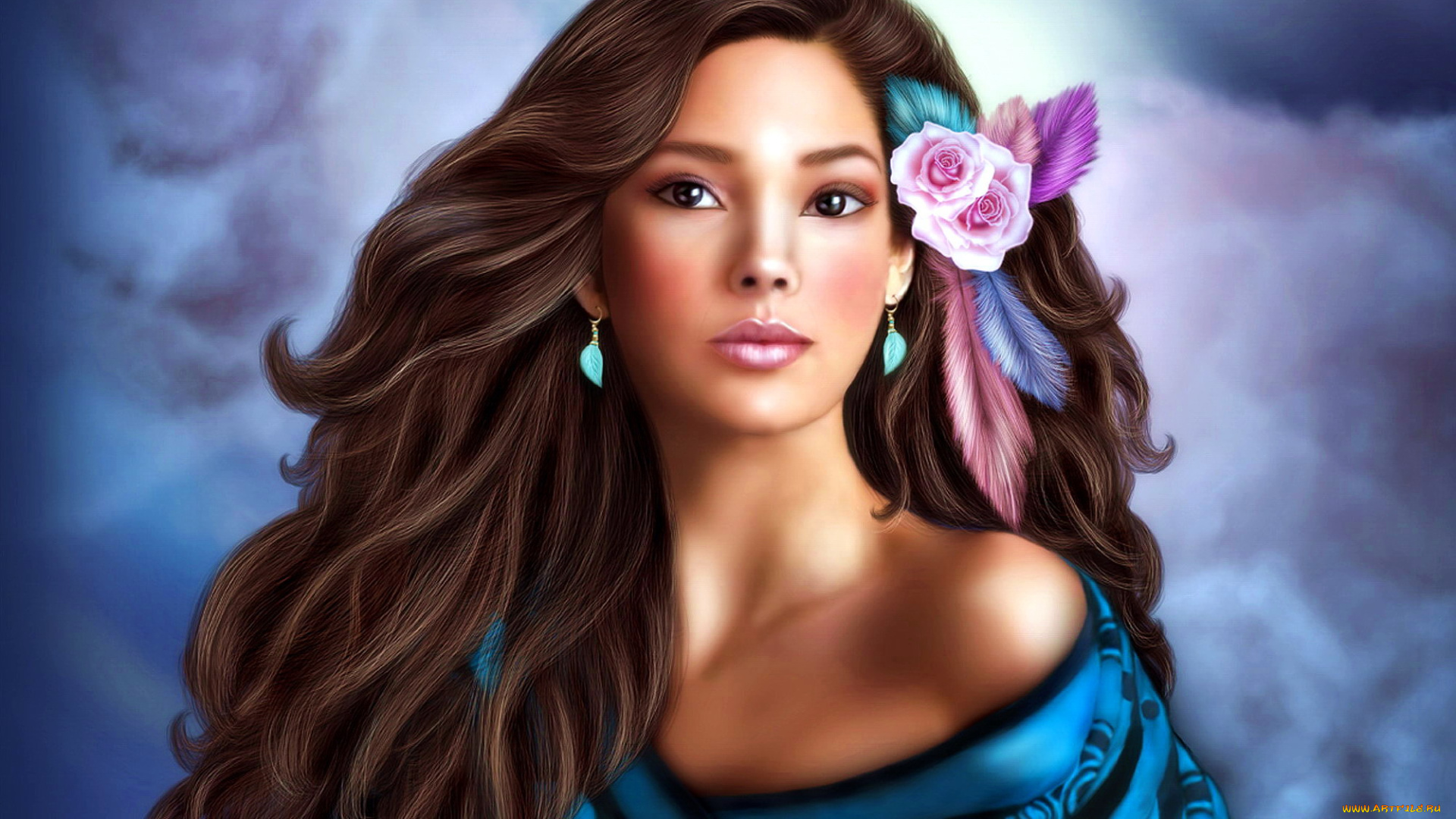 Черный, миндаль, v, , фэнтези, девушки