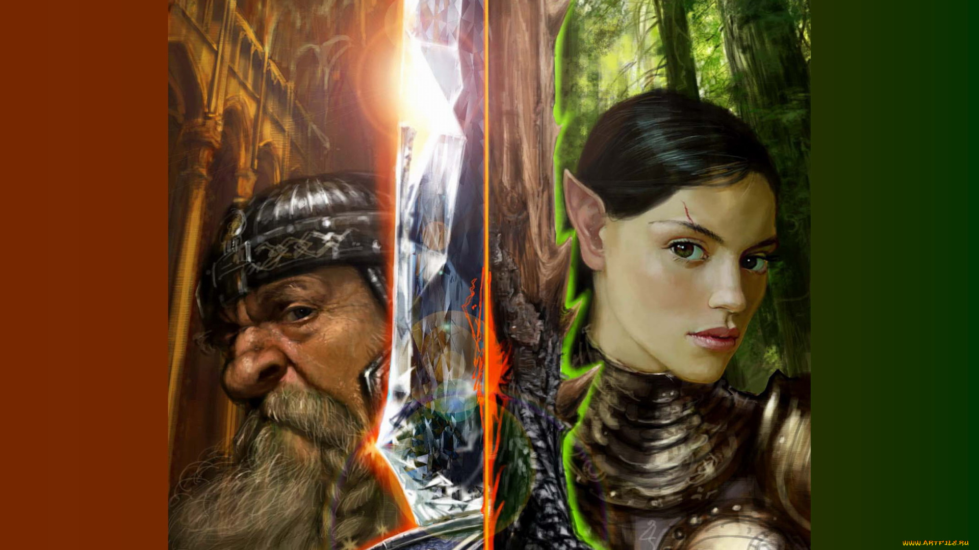 cover, v1, фэнтези, эльфы