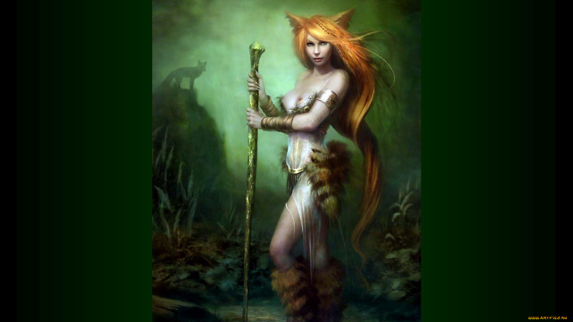 лисичка, v2, фэнтези, девушки