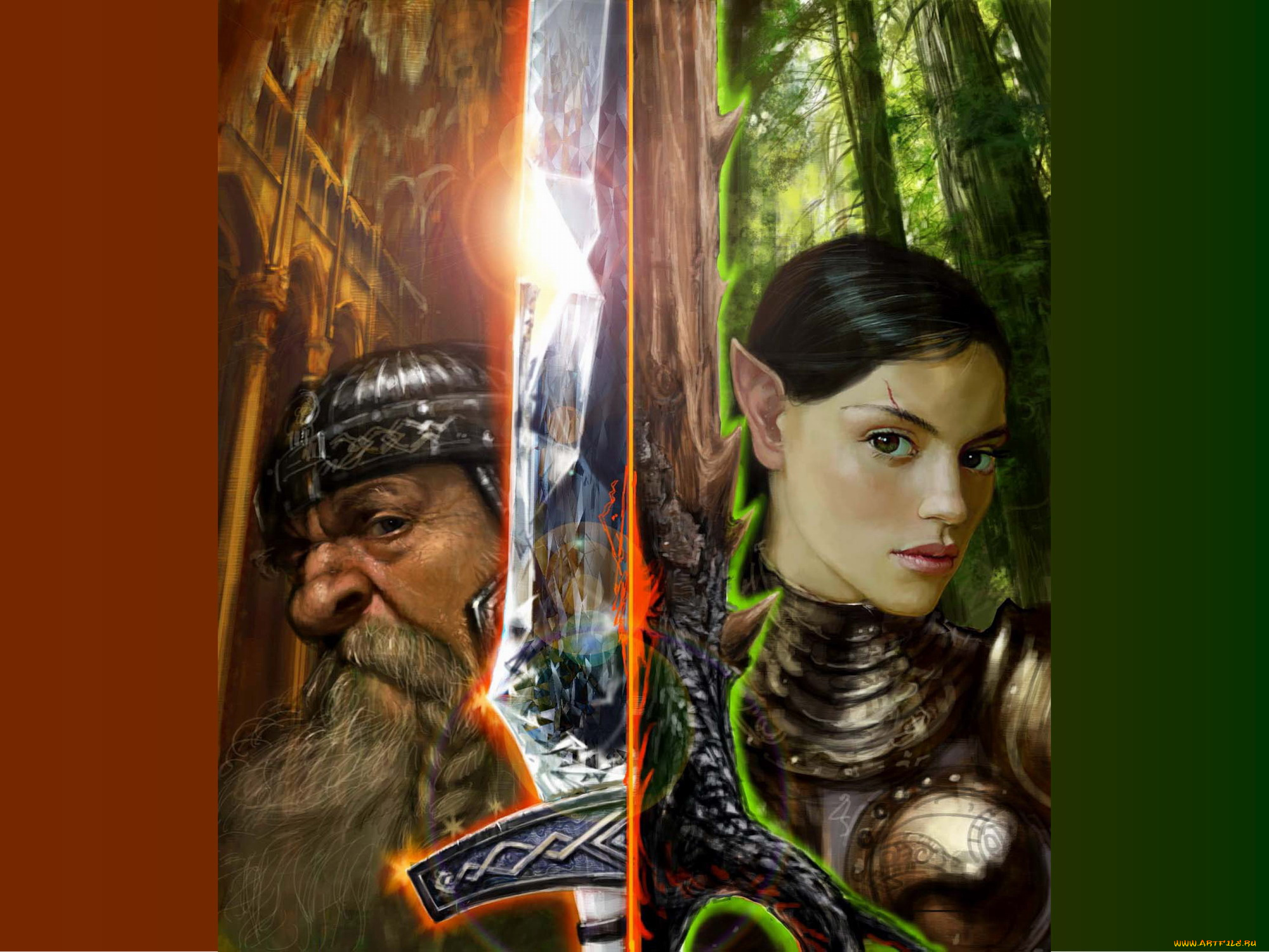 cover, v1, фэнтези, эльфы