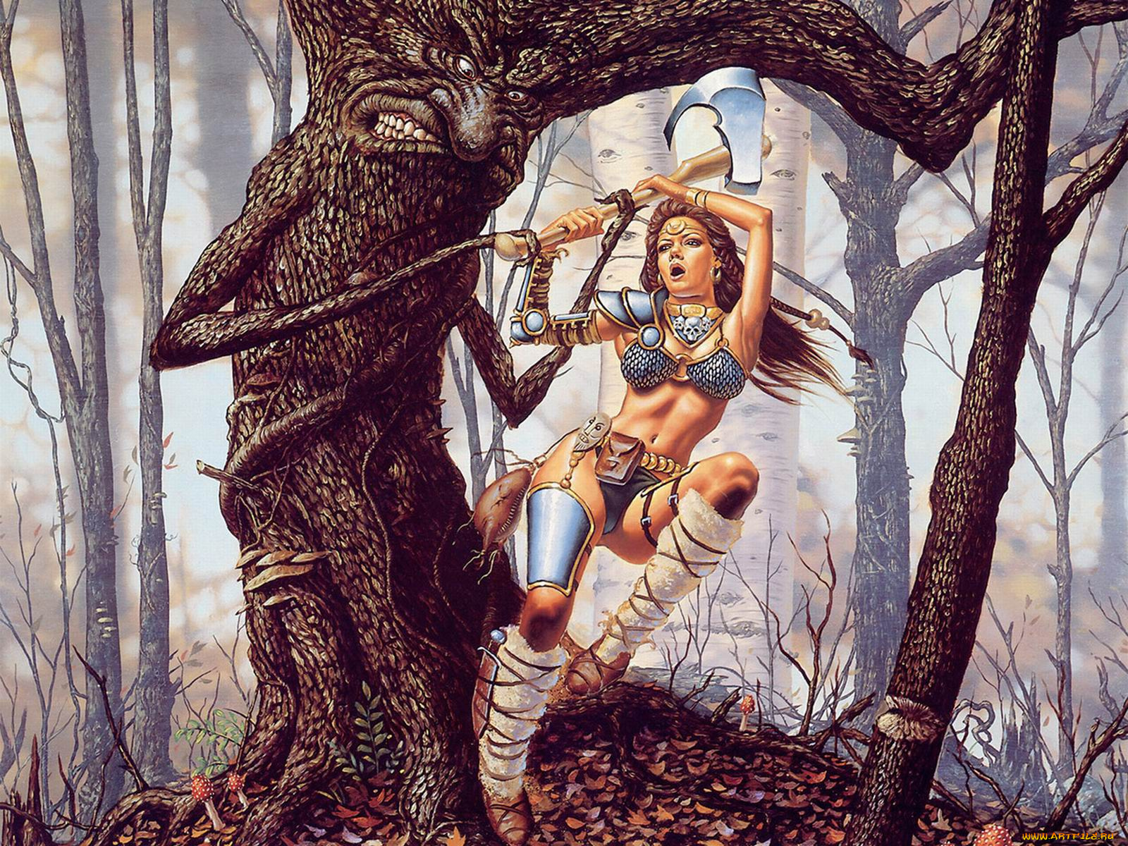 фэнтези, красавицы, чудовища