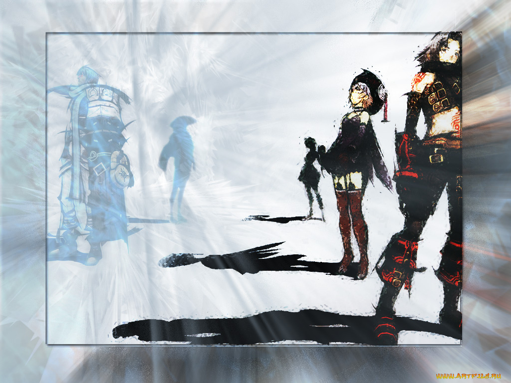 аниме, hack, sign